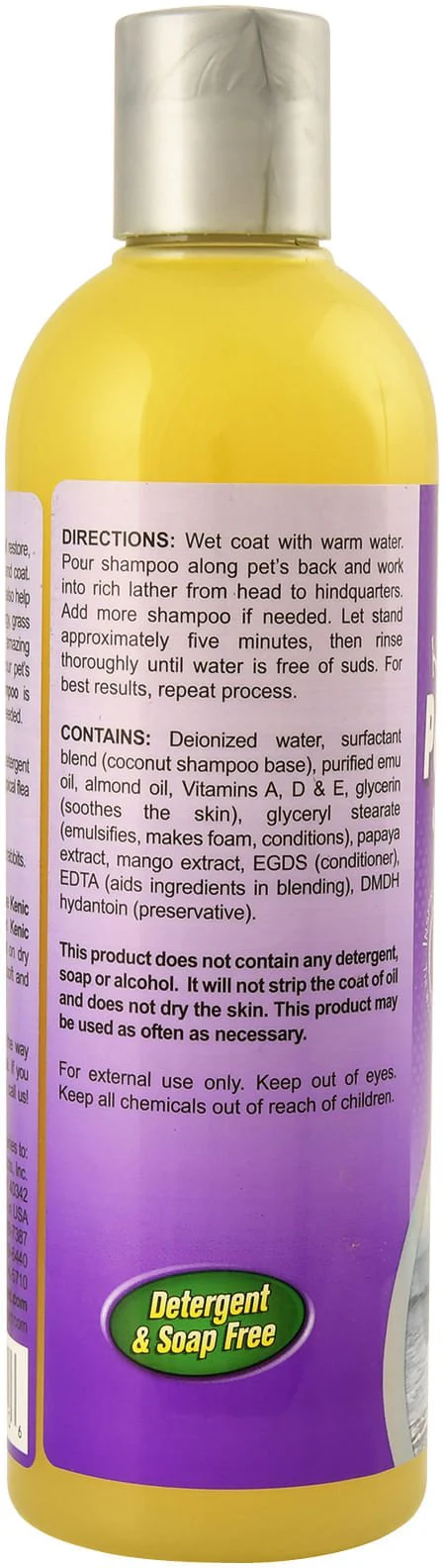 Kenic Kalaya Emu Oil Pet Shampoo - Healthber