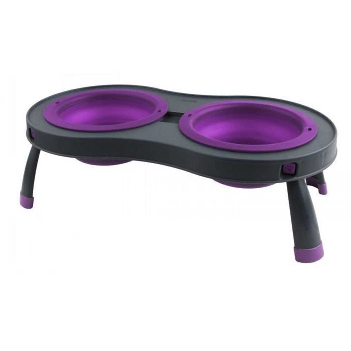 Dexas Popware Double Elevated Pet Feeder - Healthber