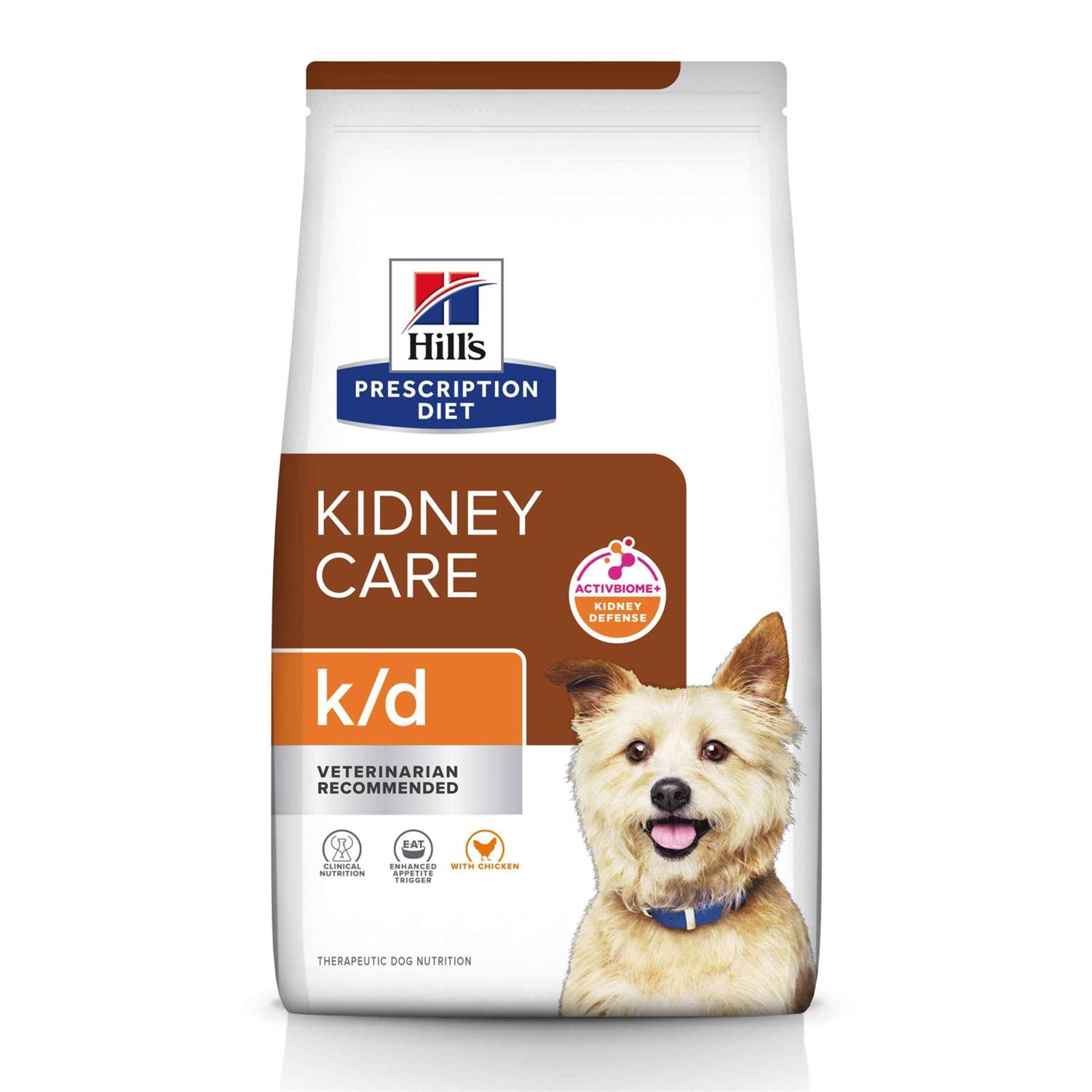 Hill’s Prescription Diet k/d Kidney Care with Chicken Dry Dog Food - Healthber
