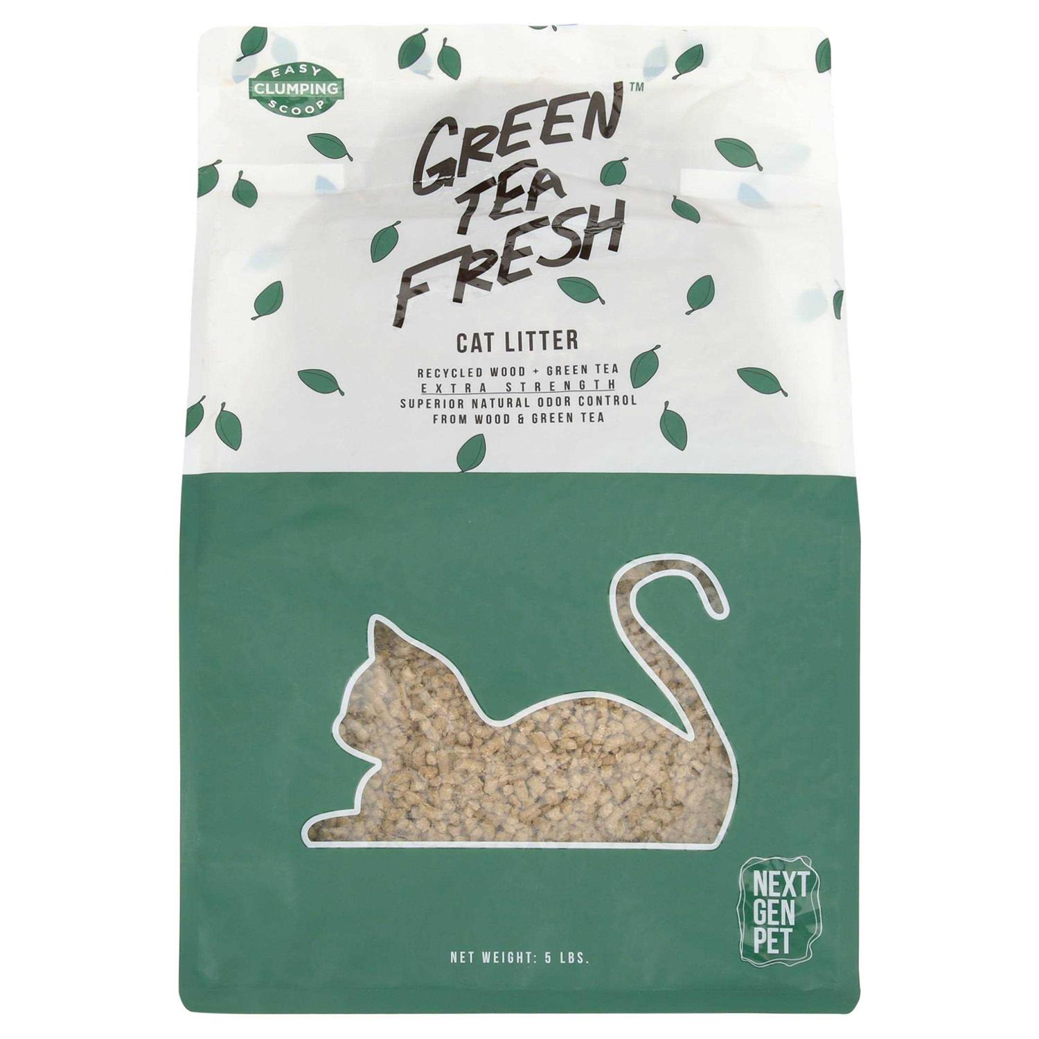 Next Gen Pet Products Green Tea Fresh Cat Litter - Healthber
