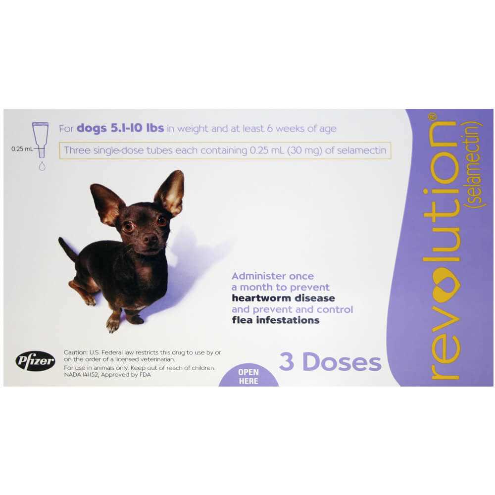 Revolution Dogs 5.1-10 lbs - Healthber