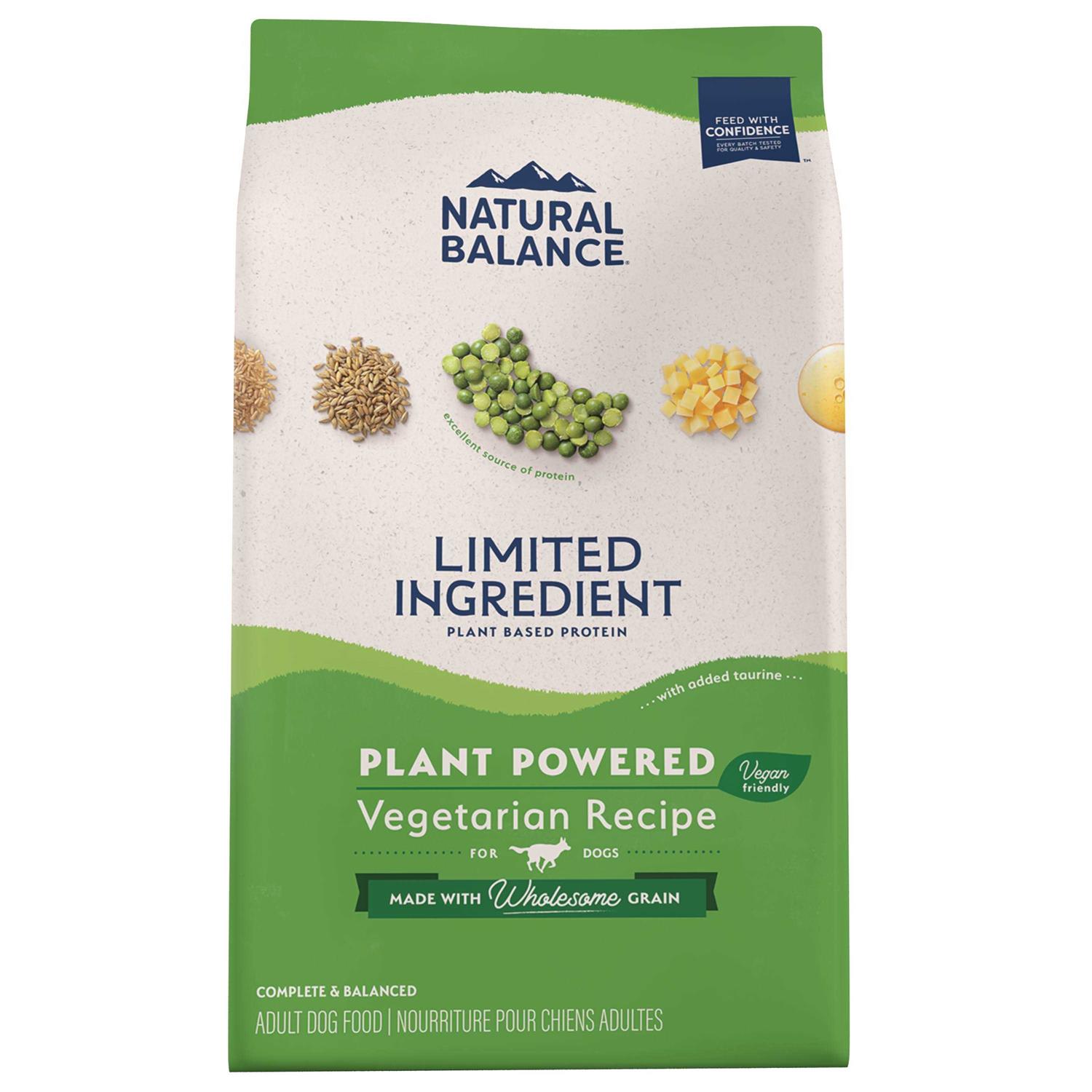Natural Balance Limited Ingredient Vegetarian Recipe Dry Dog Food - Healthber