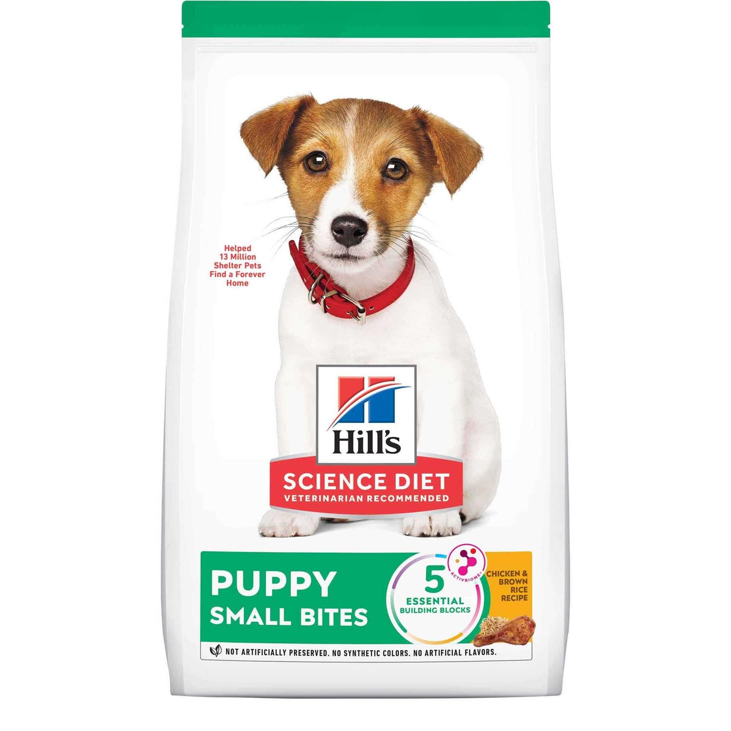 Hill’s Science Diet Puppy Small Bites Chicken Recipe Dry Dog Food - Healthber