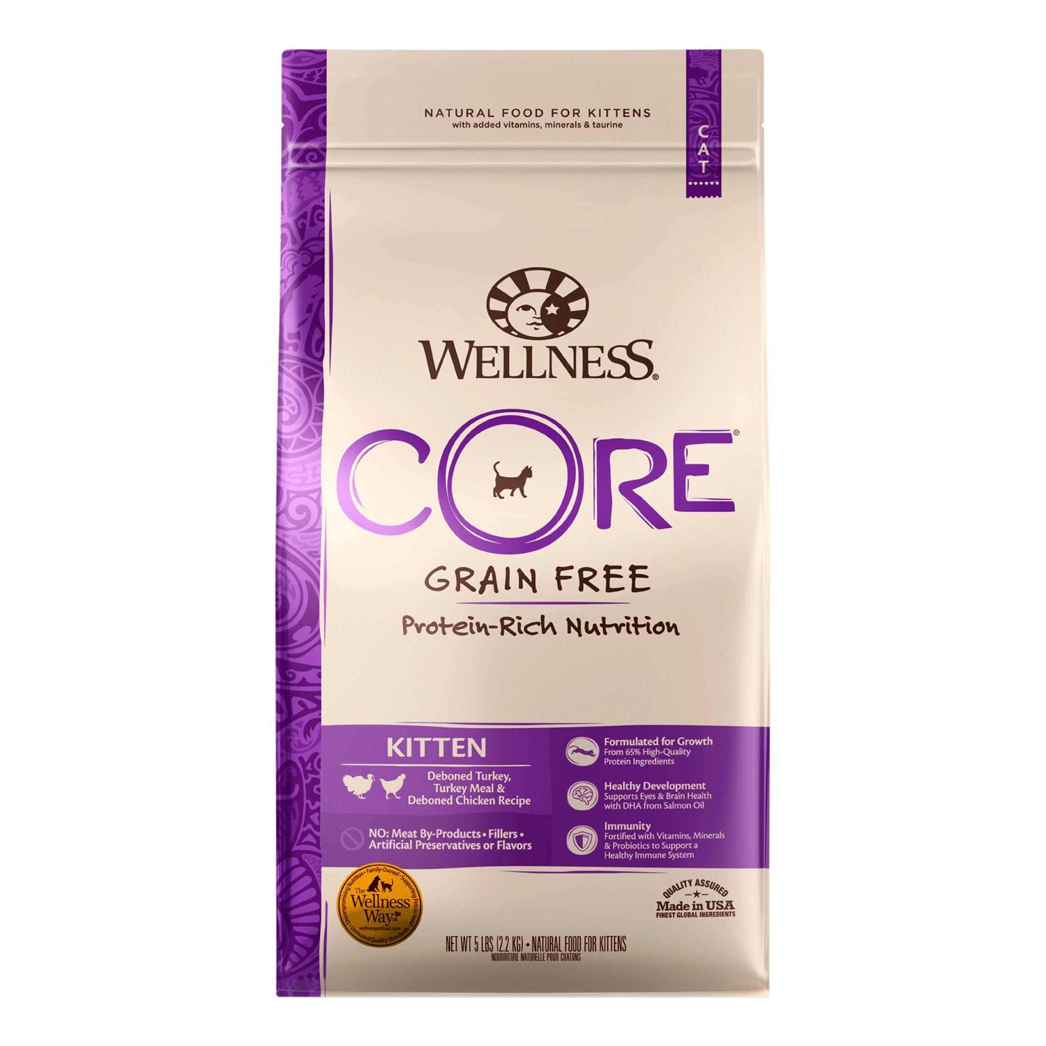 Wellness CORE Grain-Free Kitten Formula Dry Cat Food - Healthber