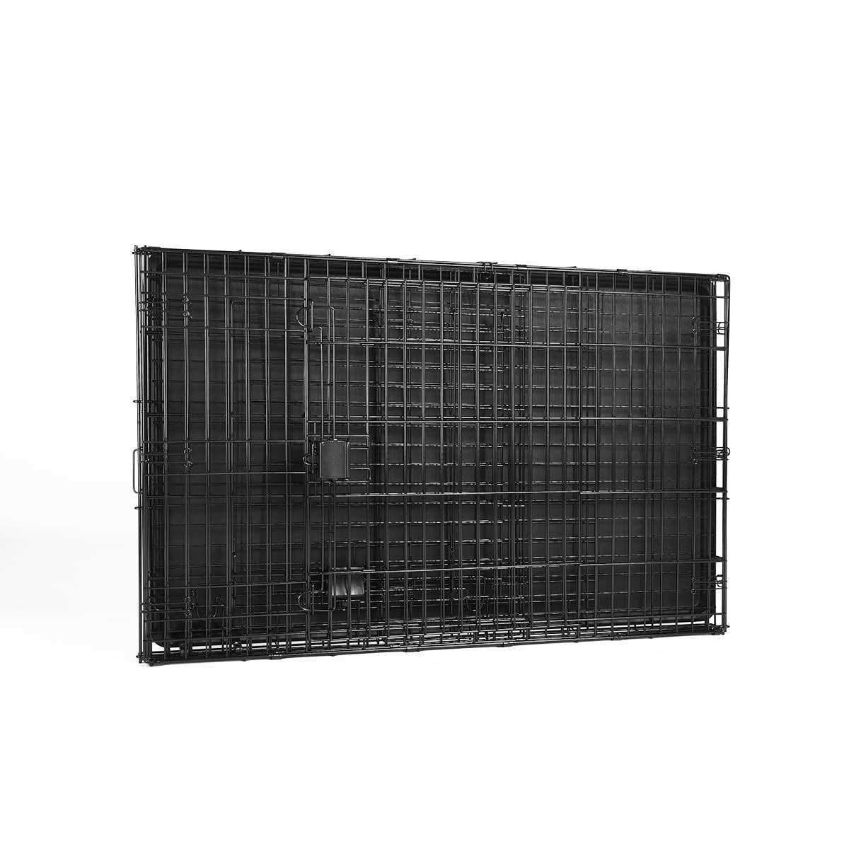 Amazon Basics Foldable Metal Wire Dog Crate with Tray - Healthber