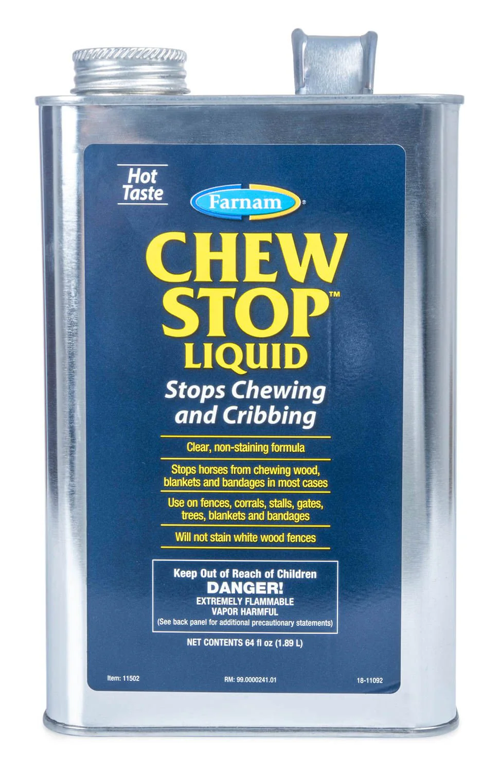 Farnam Chew Stop Hot Cinnamon Chewing/Cribbing Deterrent - Healthber