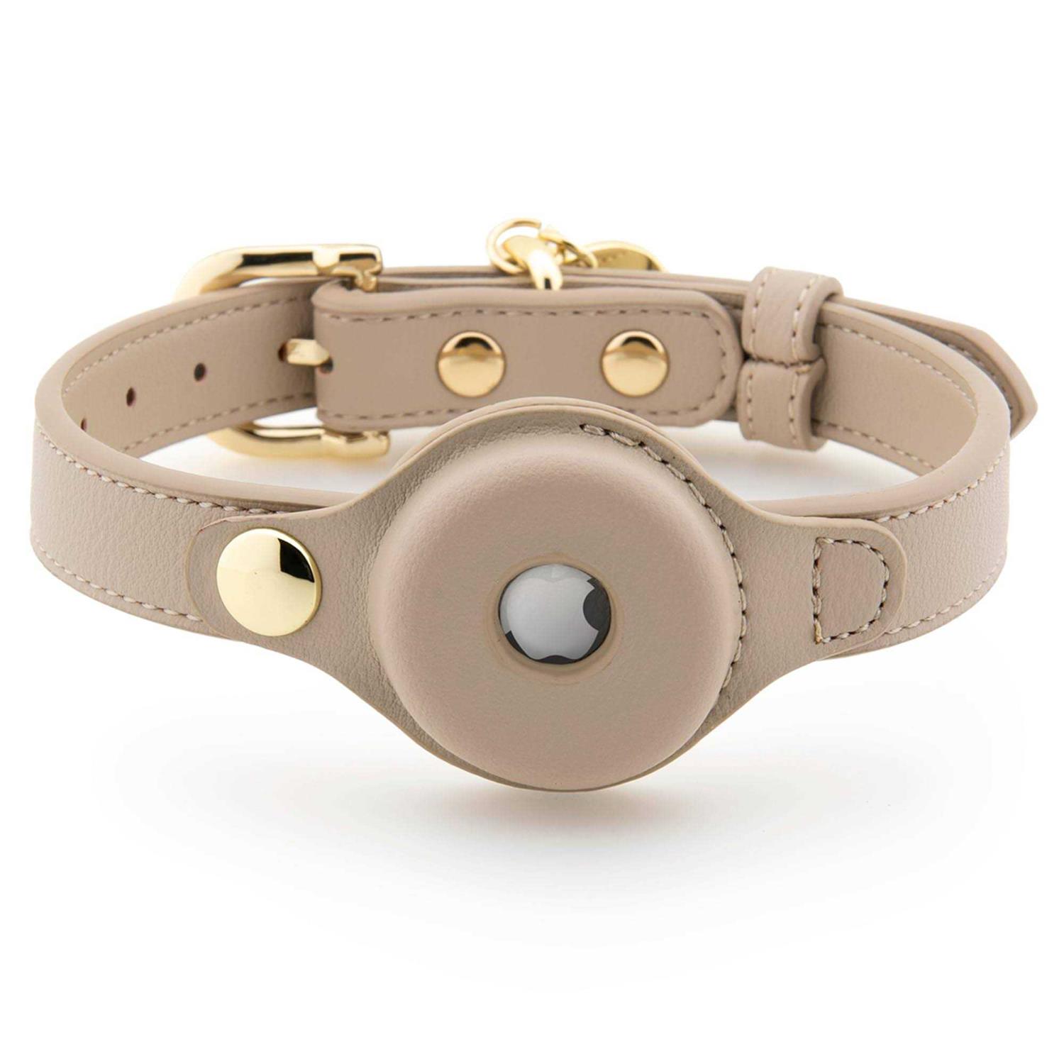 NINA WOOF Cupertino Dog Collar compatible with Airtag 2021 - Healthber