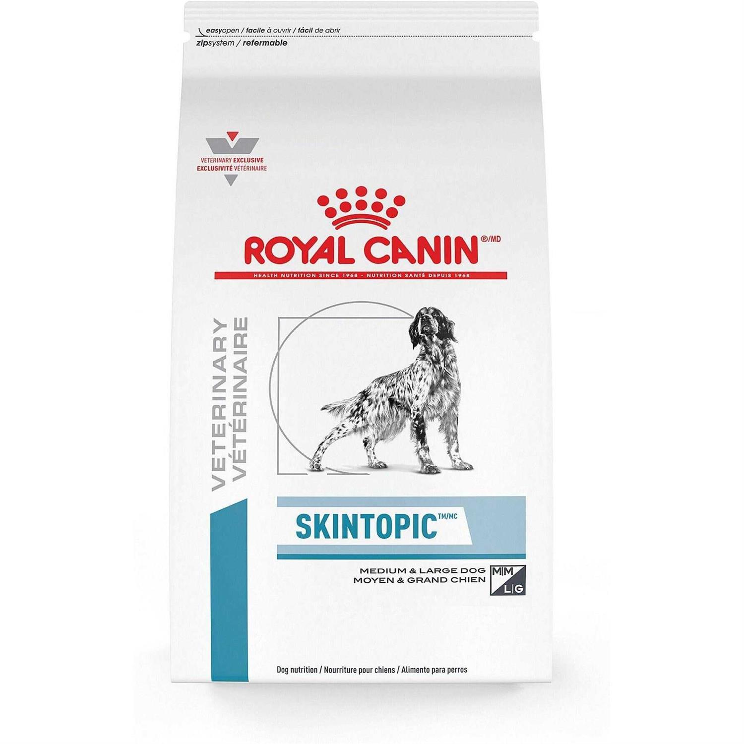 Royal Canin Veterinary Diet Skintopic Medium & Large Adult Dry Dog Food - Healthber