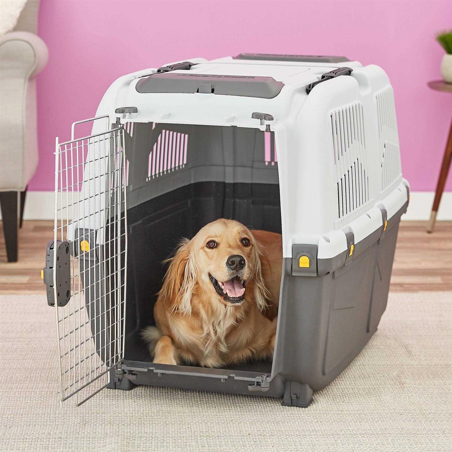 MidWest Skudo Plastic Travel Carrier - Healthber