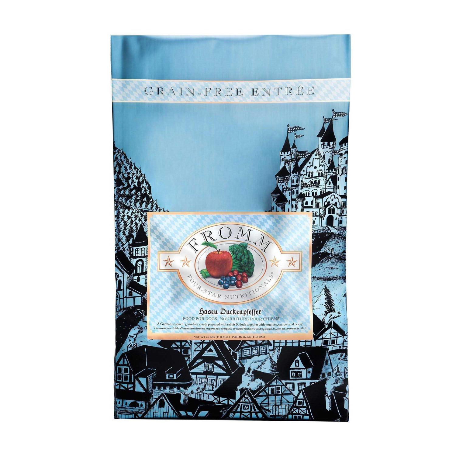 Fromm Four Star Hasen Duckenpfeffer Dog Food - Healthber