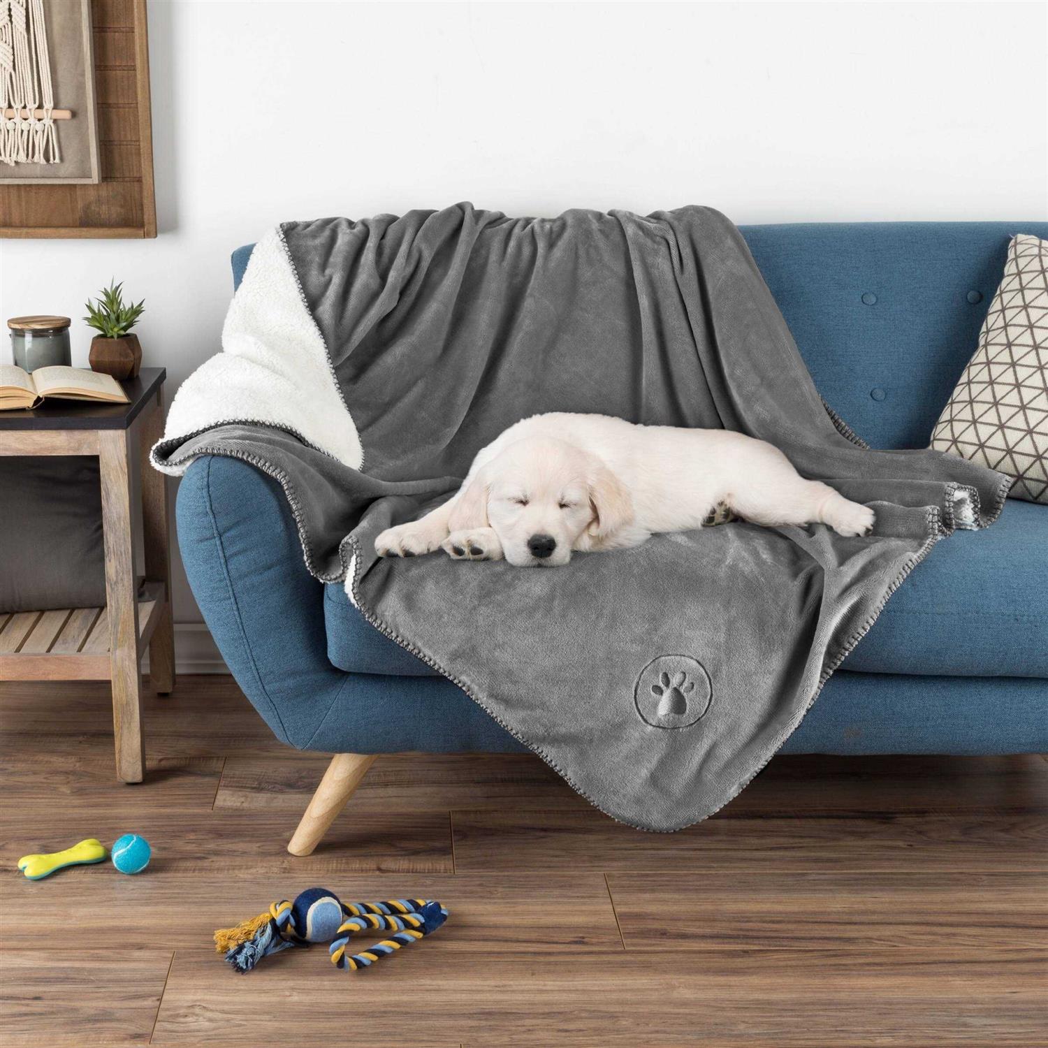 Petmaker Waterproof Pet Blanket Throw Couch - Healthber