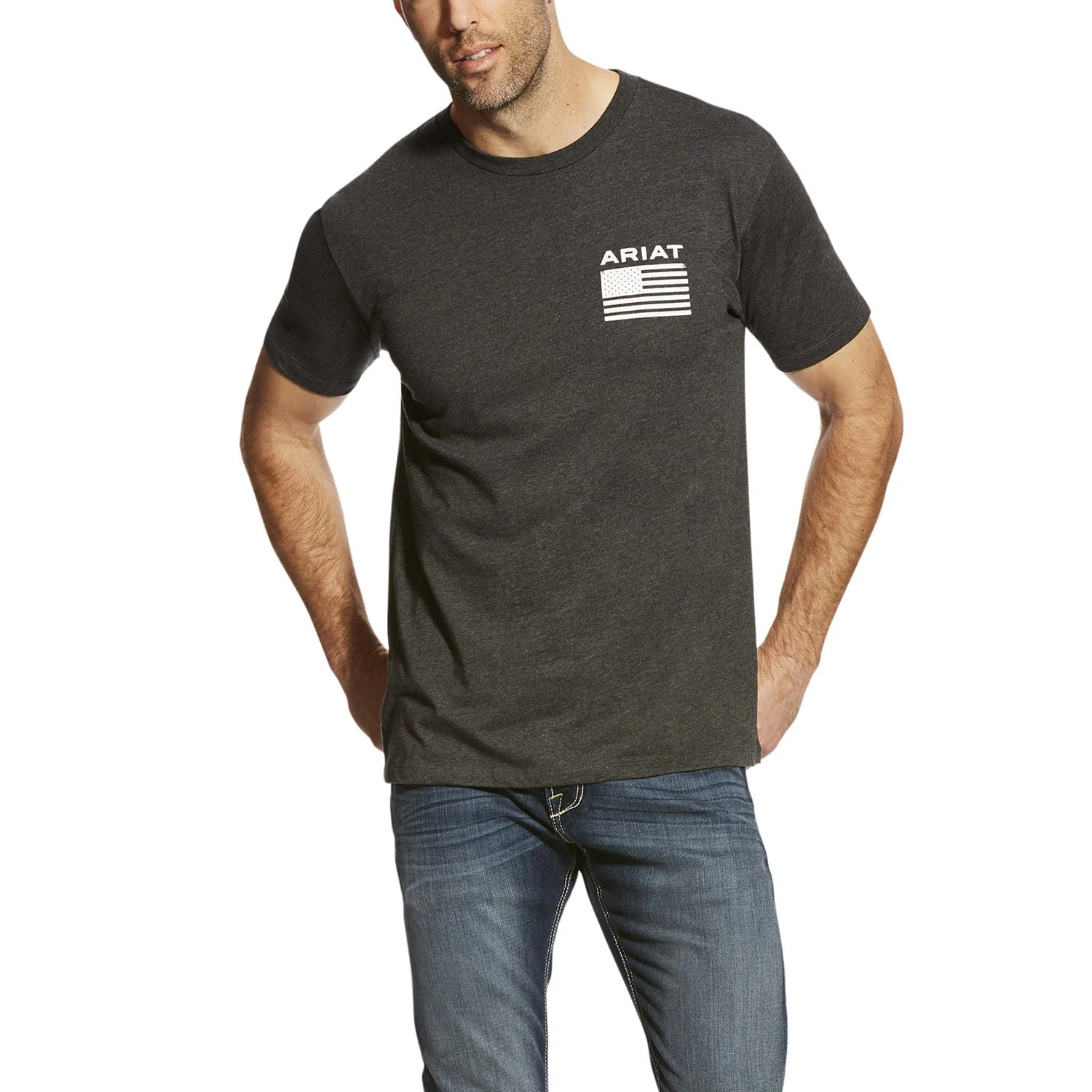 Ariat Men's Freedom Short Sleeve Shirt - Healthber