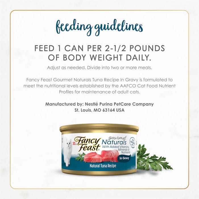 Fancy Feast Gourmet Naturals Tuna Recipe in Gravy Wet Cat Food - Healthber