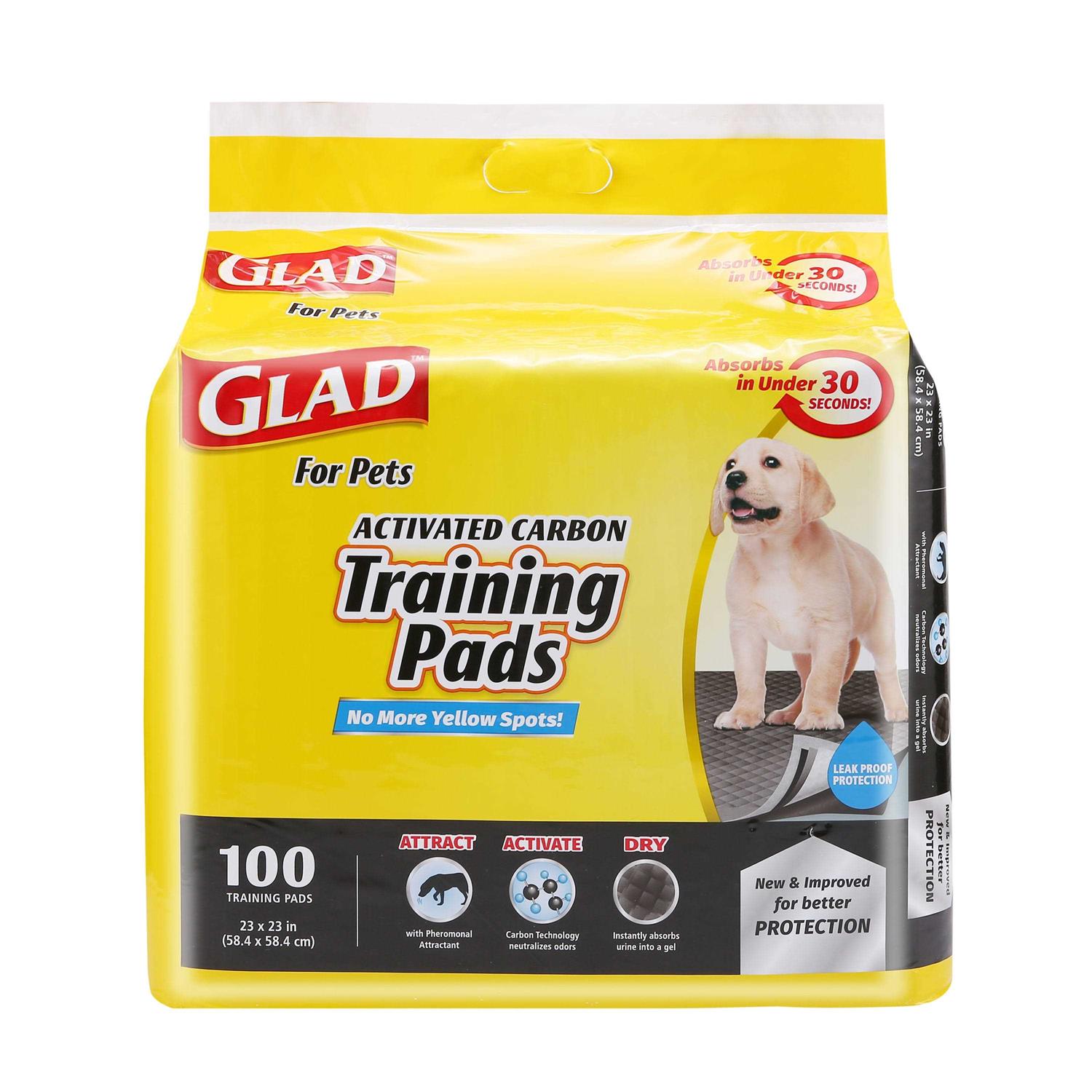Glad for Pets Activated Carbon Training Pads - Healthber
