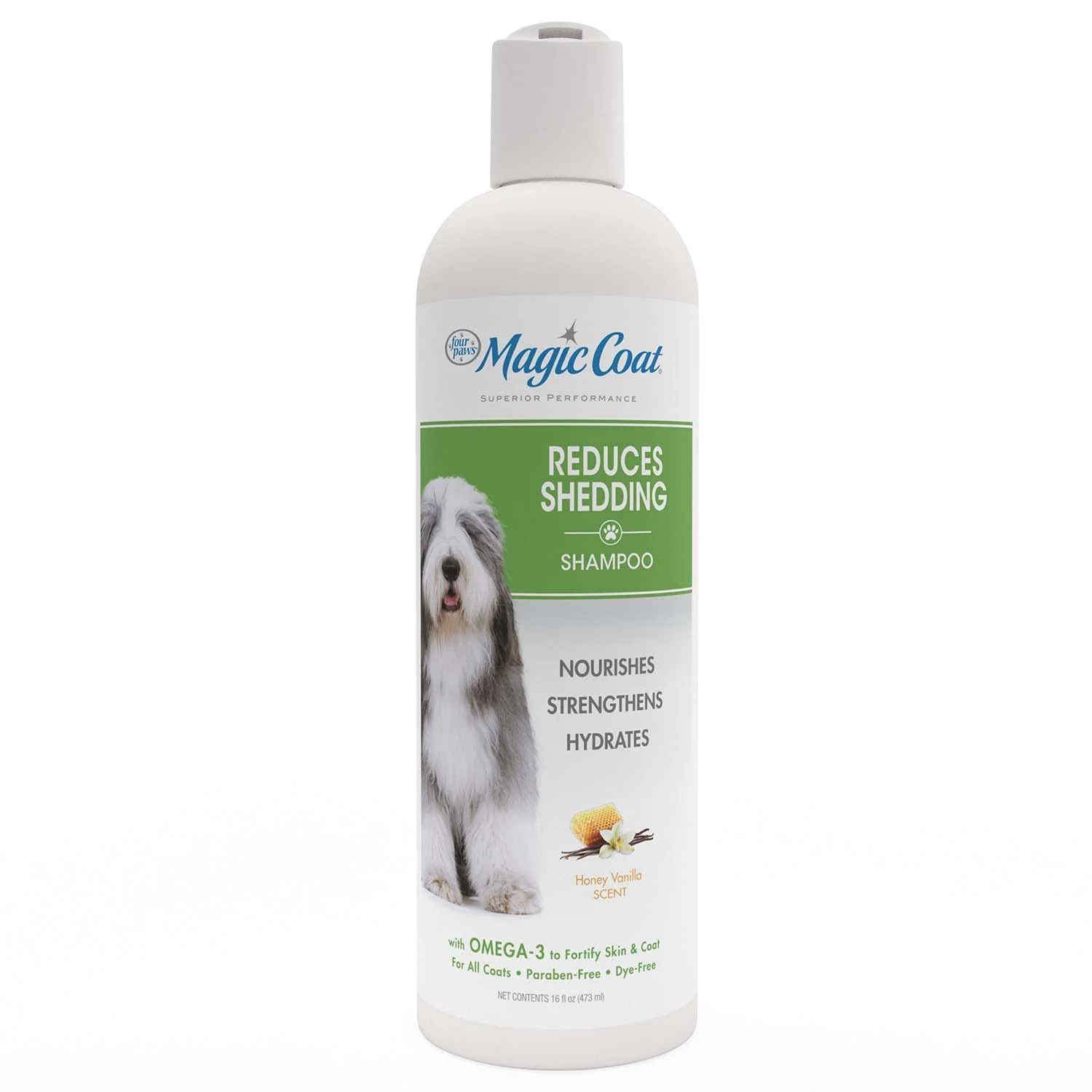 Magic Coat Reduces Shedding Shampoo, 16 oz - Healthber
