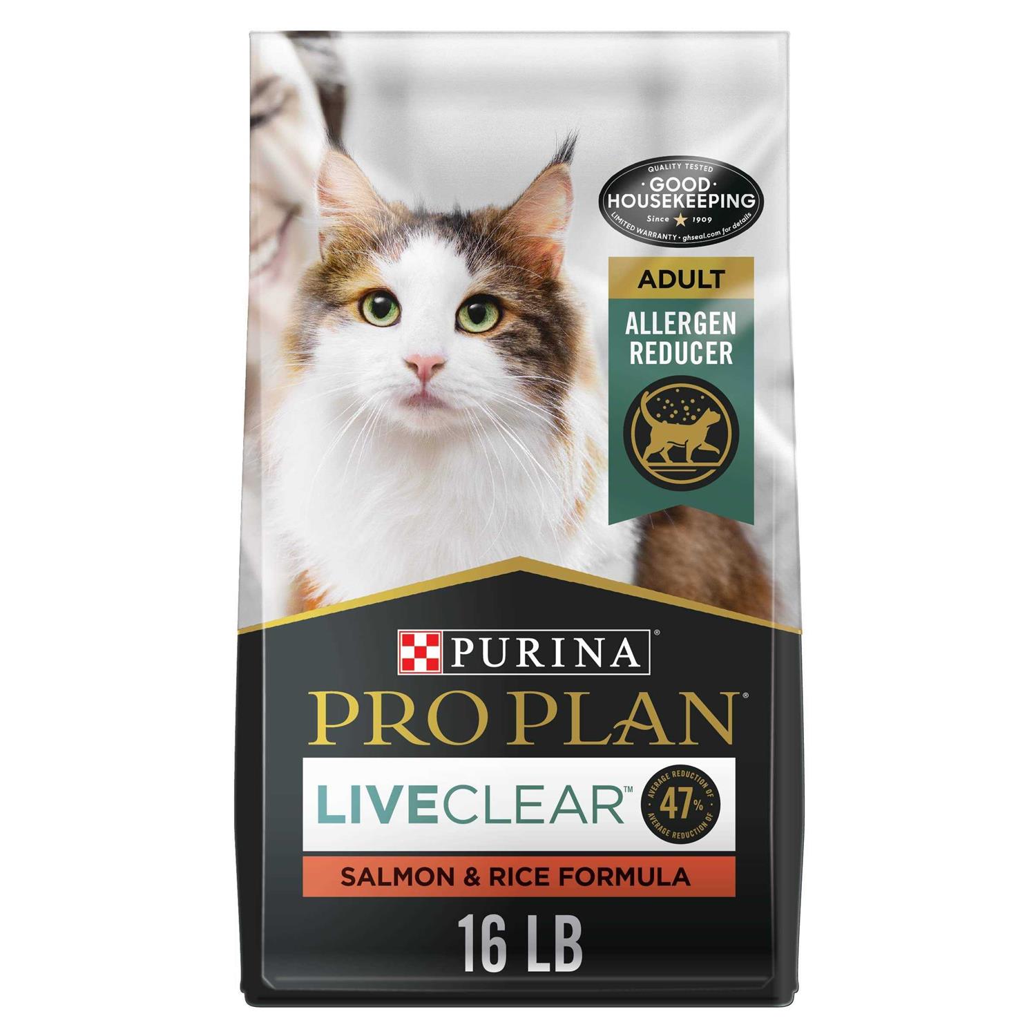 Purina Pro Plan LiveClear Rice Dry Cat Food - Healthber