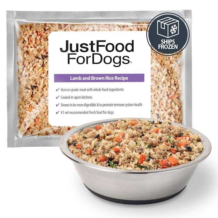 JustFoodForDogs Daily Diets Rice Frozen Dog Food - Healthber