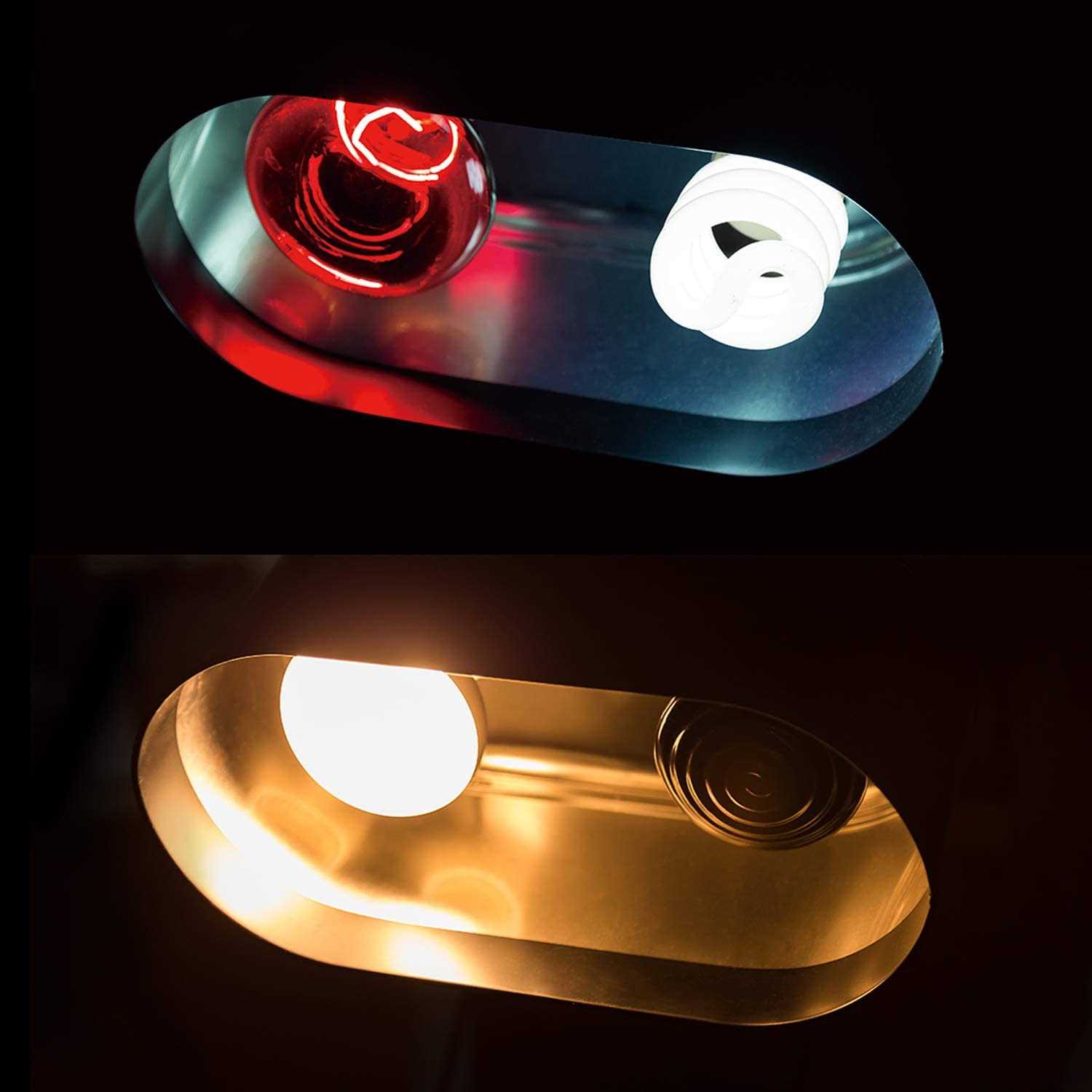 REPTIZOO Deep Dual Lamp Fixture UVB Compact Reptile Heat Lighting Kit Combo Deep Dome Lamp Holder DRL01 - Healthber