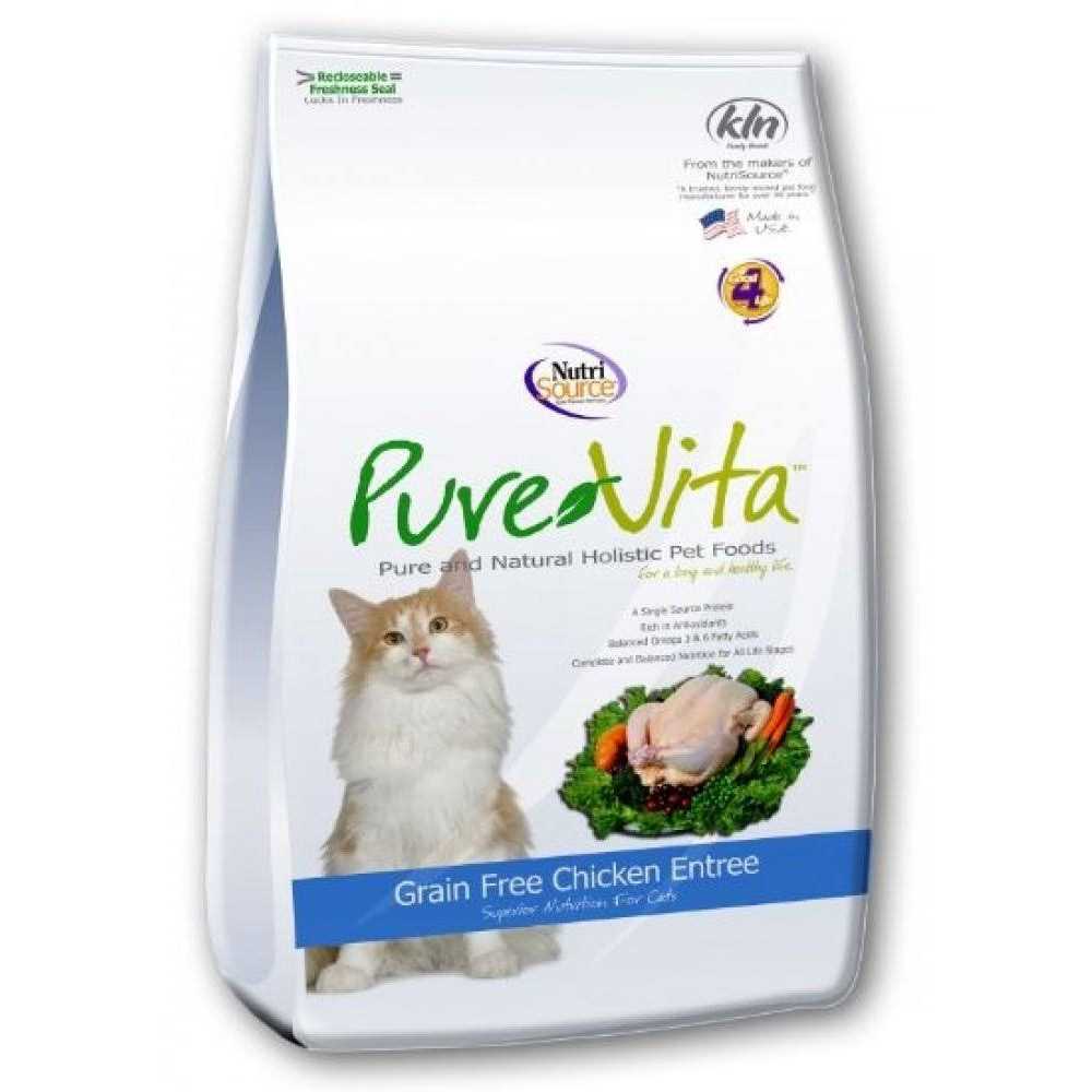 Pure Vita Grain Free Cat Dry Food - Healthber