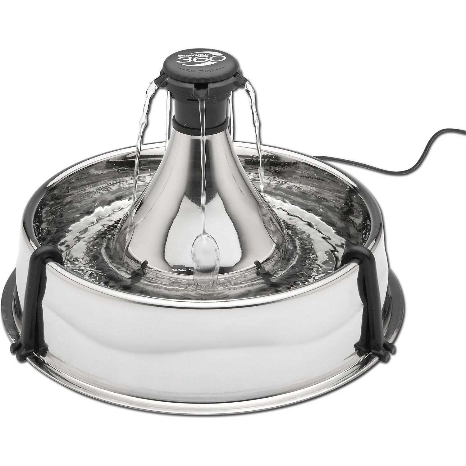 Drinkwell 360 Pet Fountain Stainless Steel PetSafe - Healthber