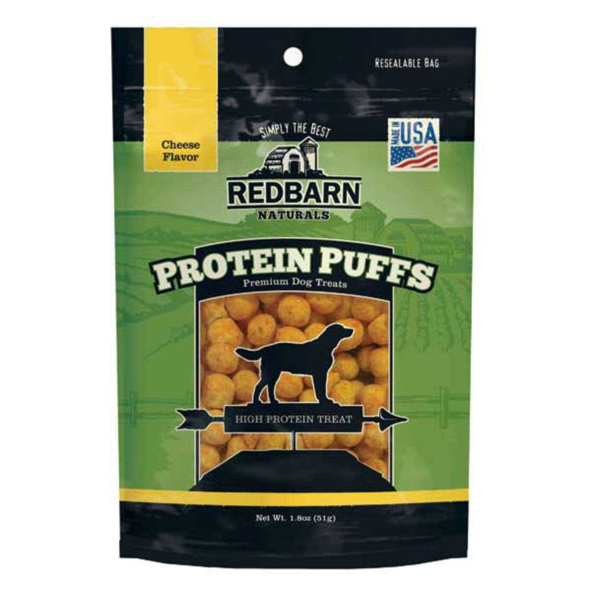Redbarn Protein Puffs Dog Treats - Healthber