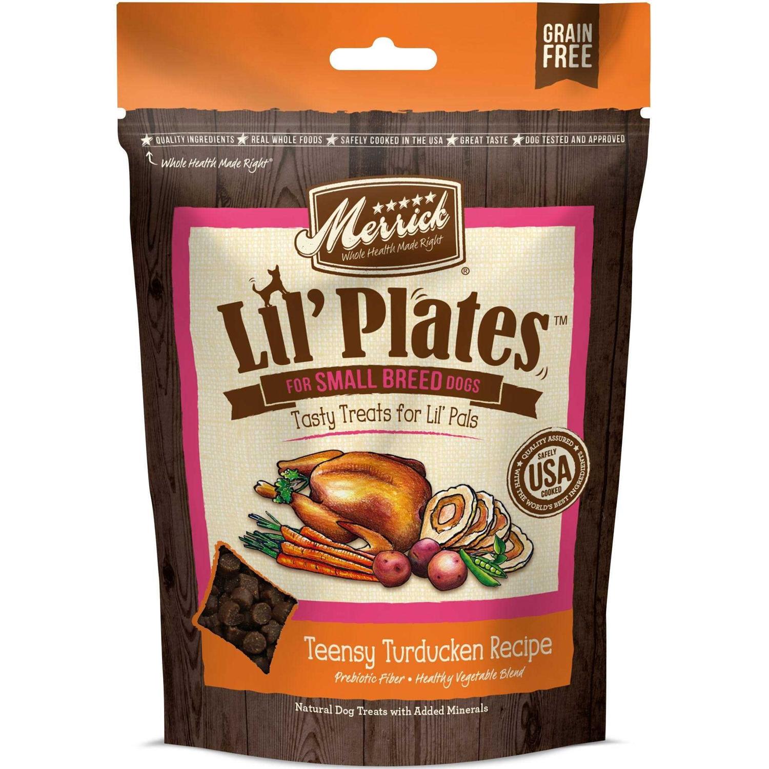 Merrick Lil’ Plates Small Recipe Dog Treats - Healthber