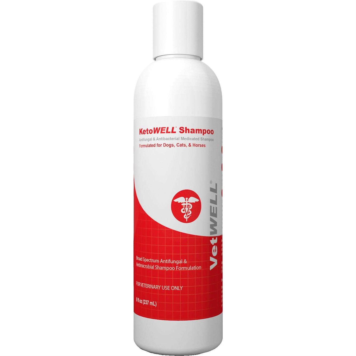 VetWELL KetoWell Antiseptic Dog Cat & Horse Shampoo - Healthber