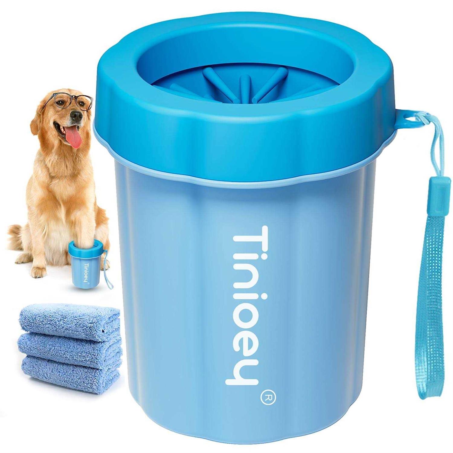 Tinioey Dog Paw Cleaner for Medium Dogs Dog Paw Washer - Healthber