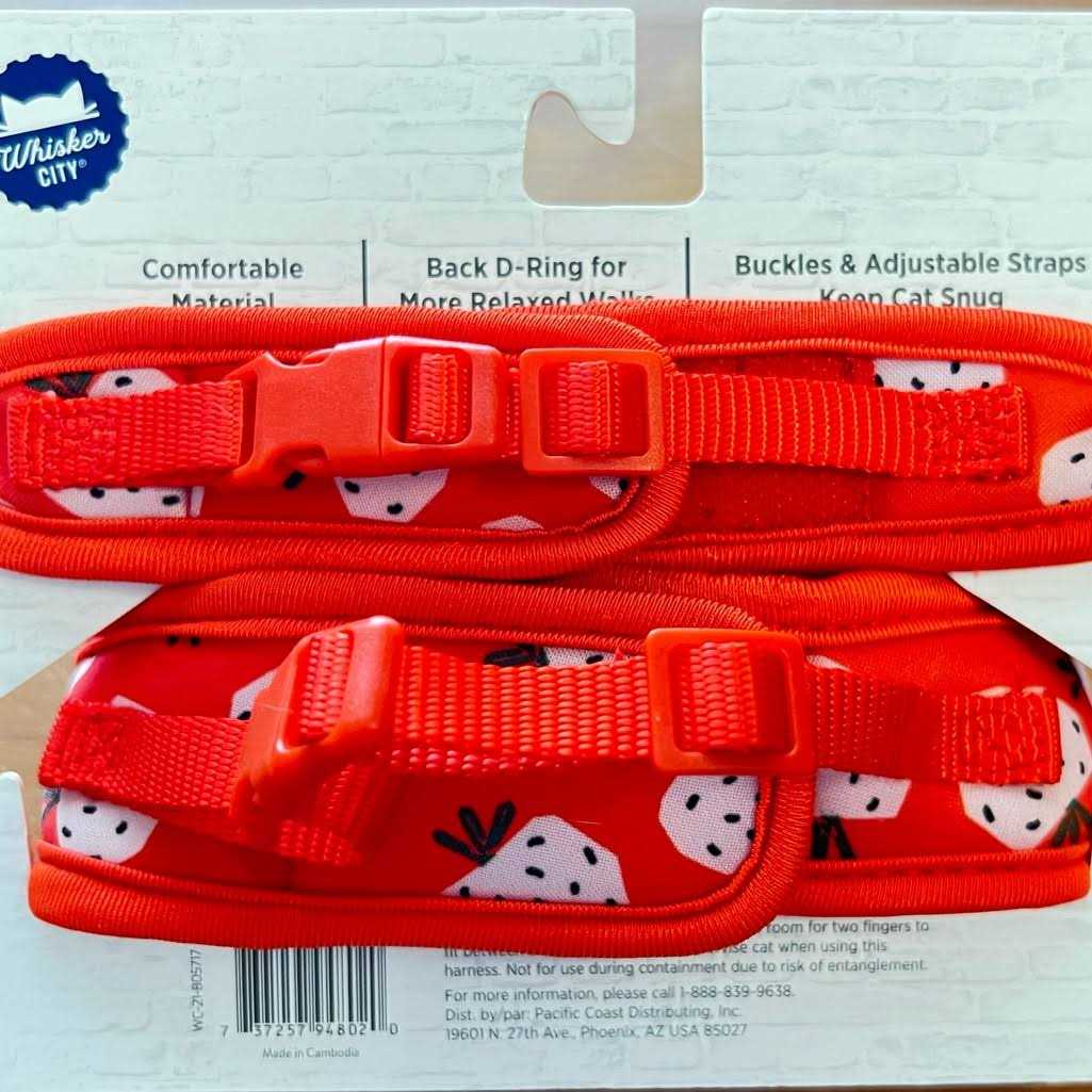 Whisker City Cat Leash and Harness Combo - Healthber