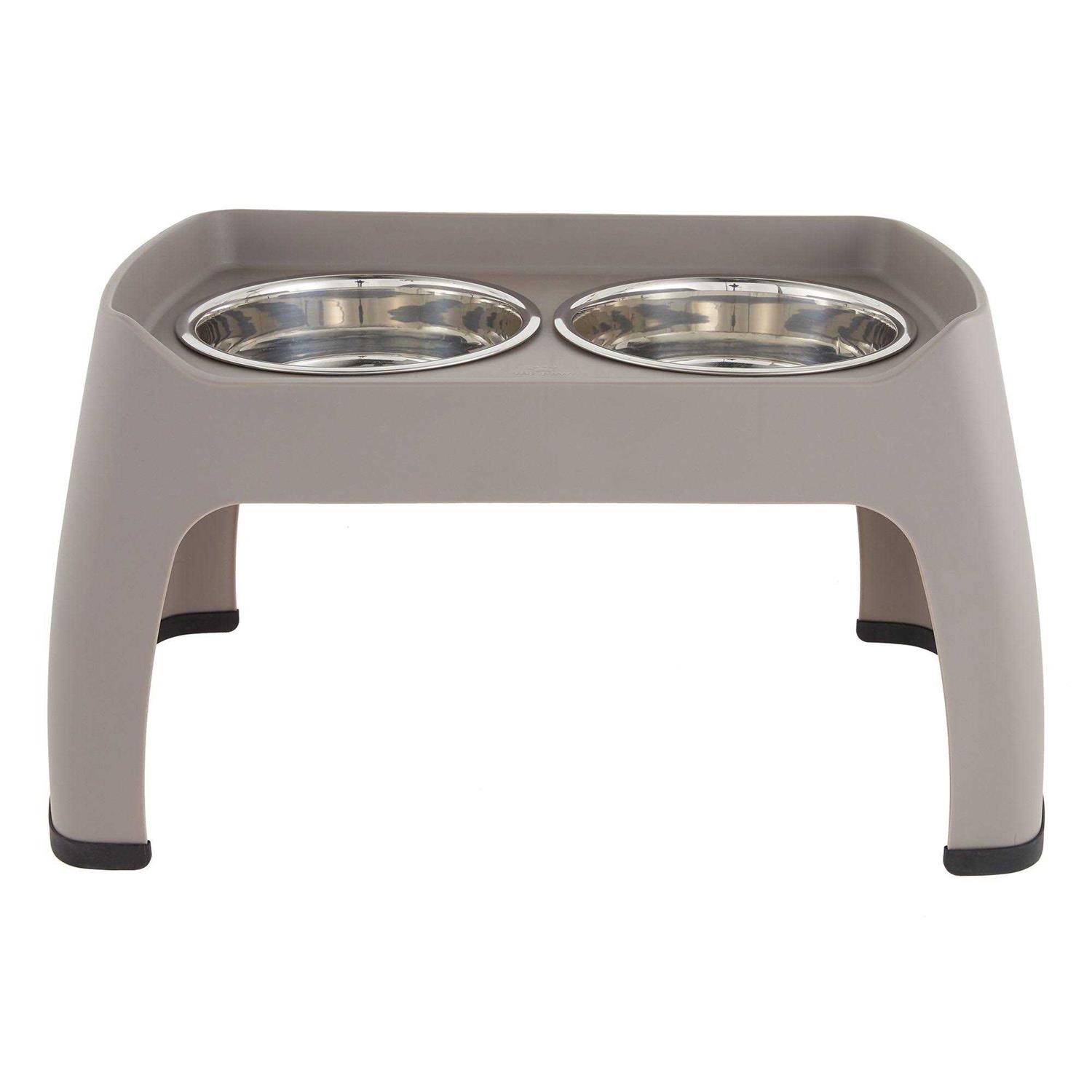 Top Paw Elevated Double Diner Pet Feeder - Healthber
