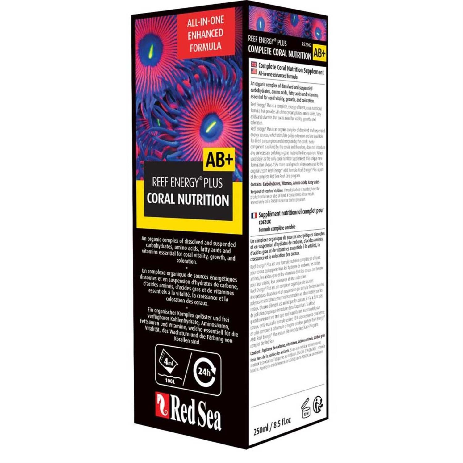 Red Sea Reef Energy AB+ Plus Coral Nutrition - Healthber