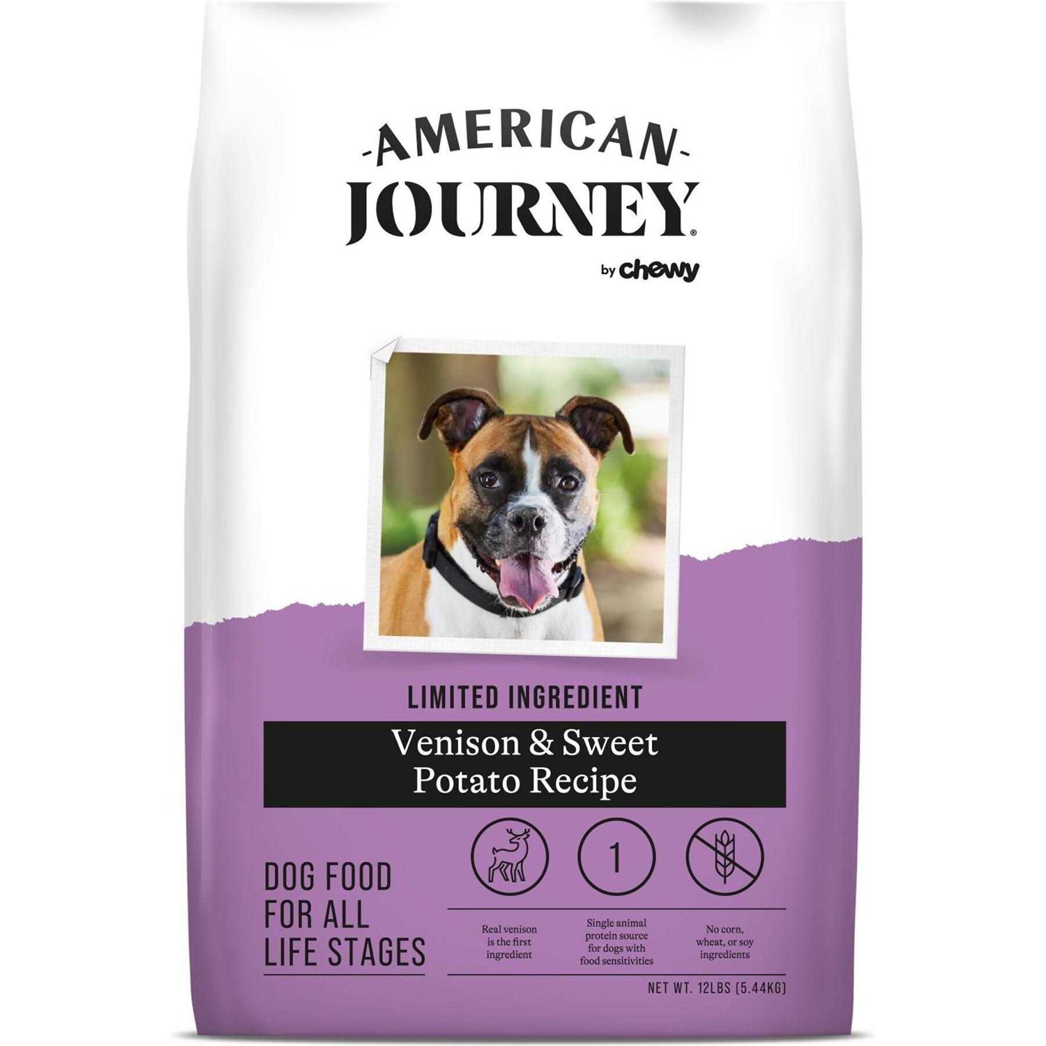 American Journey Limited Ingredient Grain-Free u0026 Sweet Potato Recipe Dry Dog Food - Healthber
