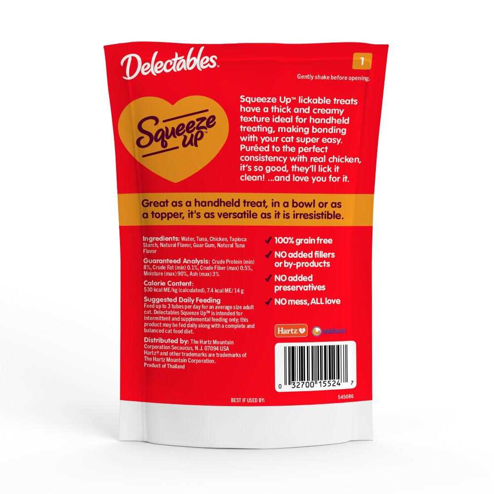 Delectables Squeeze Up Cat Treats - Healthber