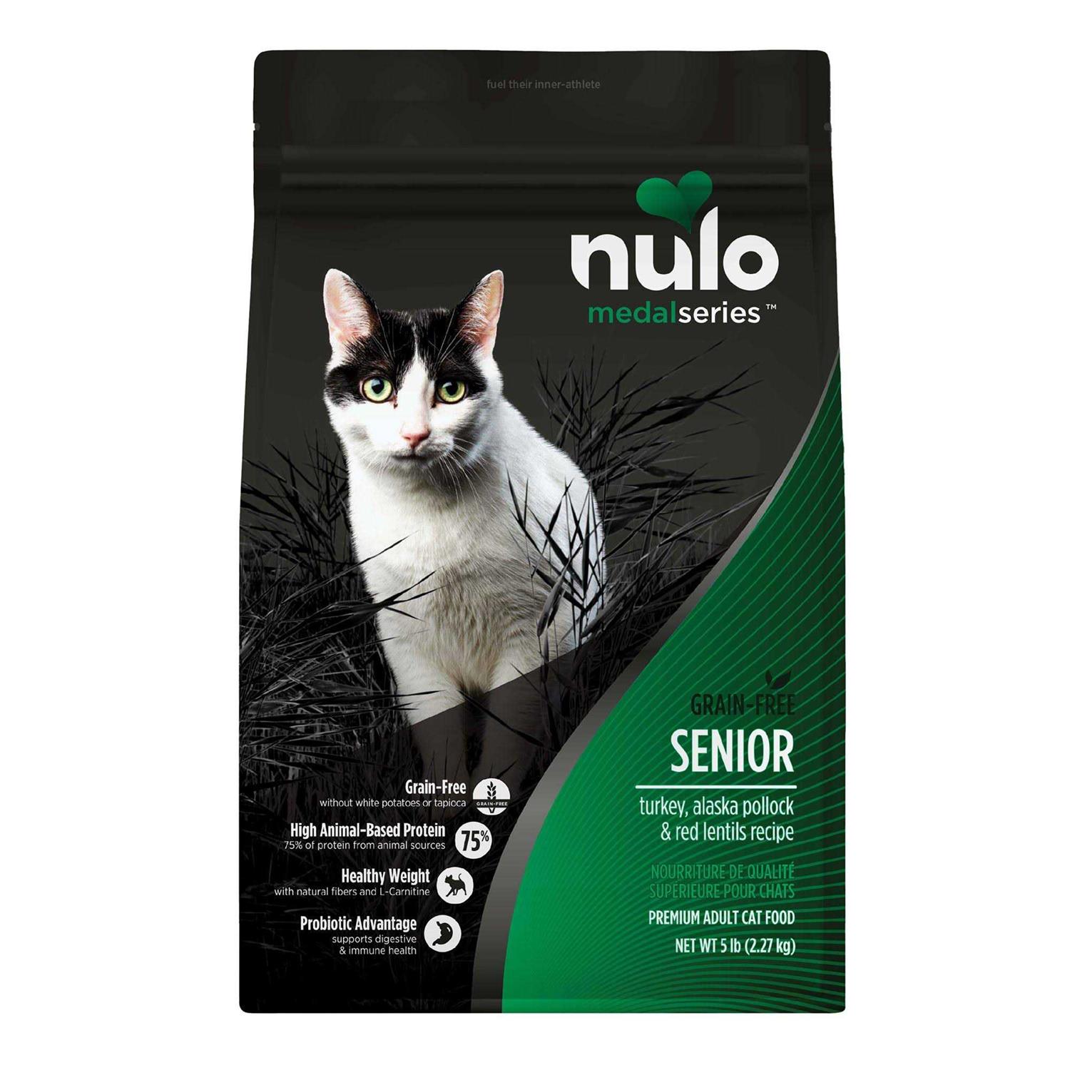 Nulo MedalSeries Adult Dry Cat Food Grain Free, Turkey and Polluck - Healthber