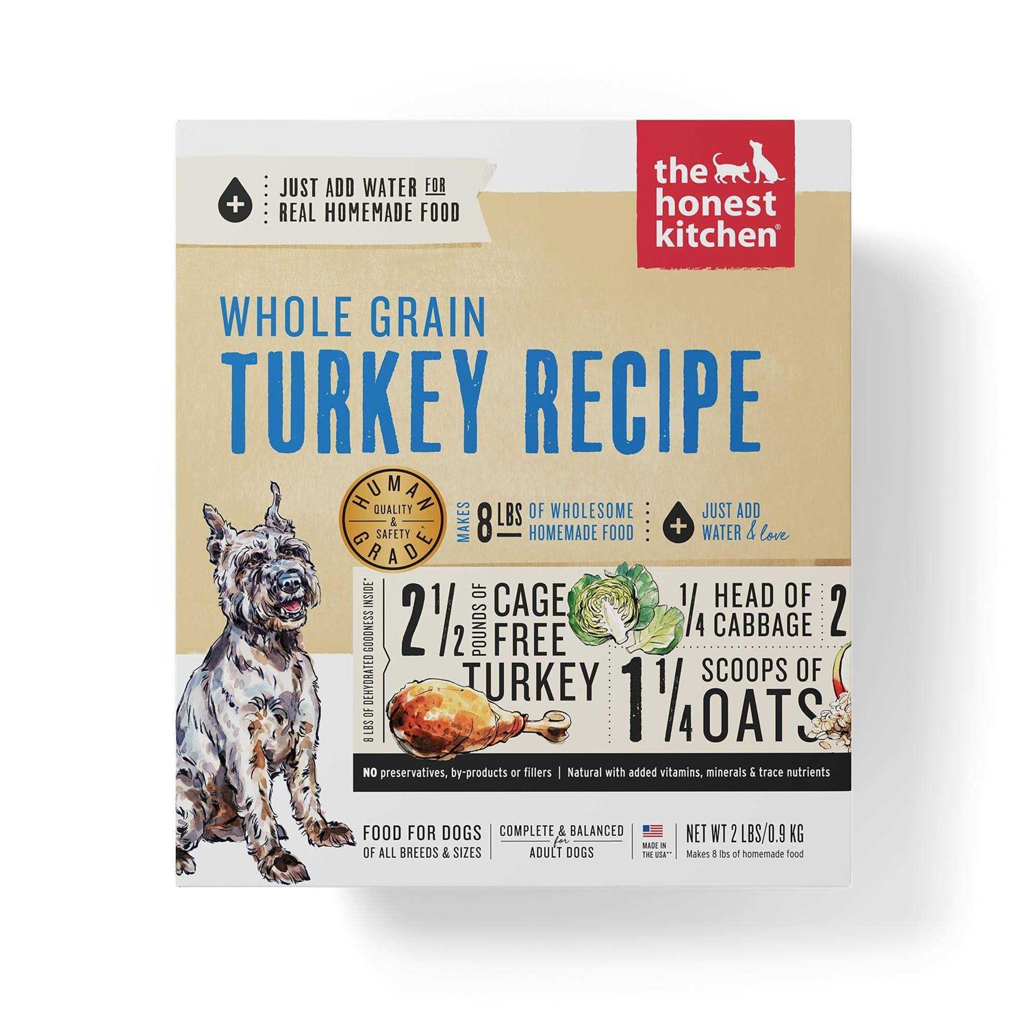 The Honest Kitchen Dehydrated Whole Grain Dog Food Turkey - Healthber