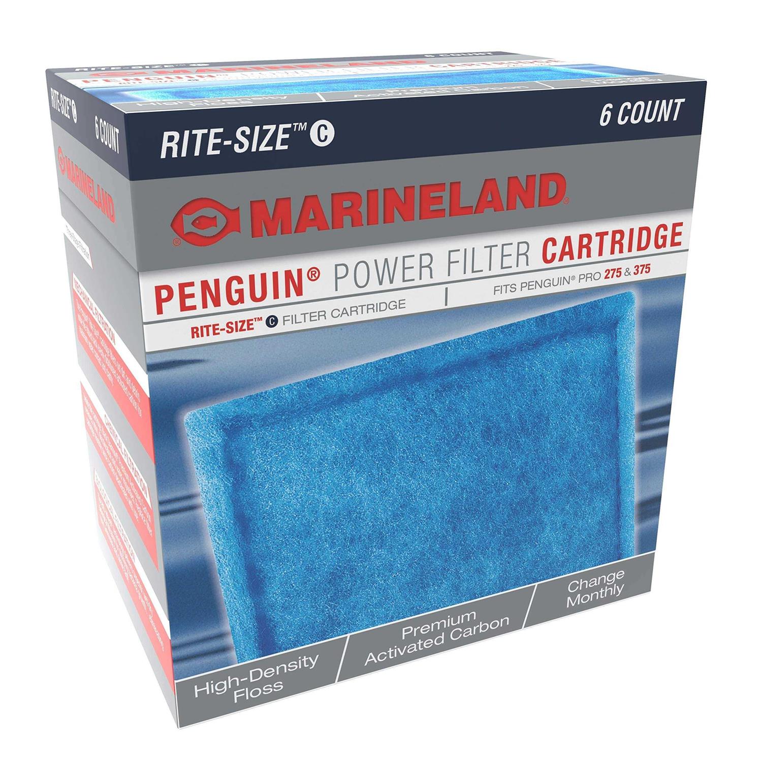 Marineland Penguin Power Filter Cartridge Rite-Size C - Healthber