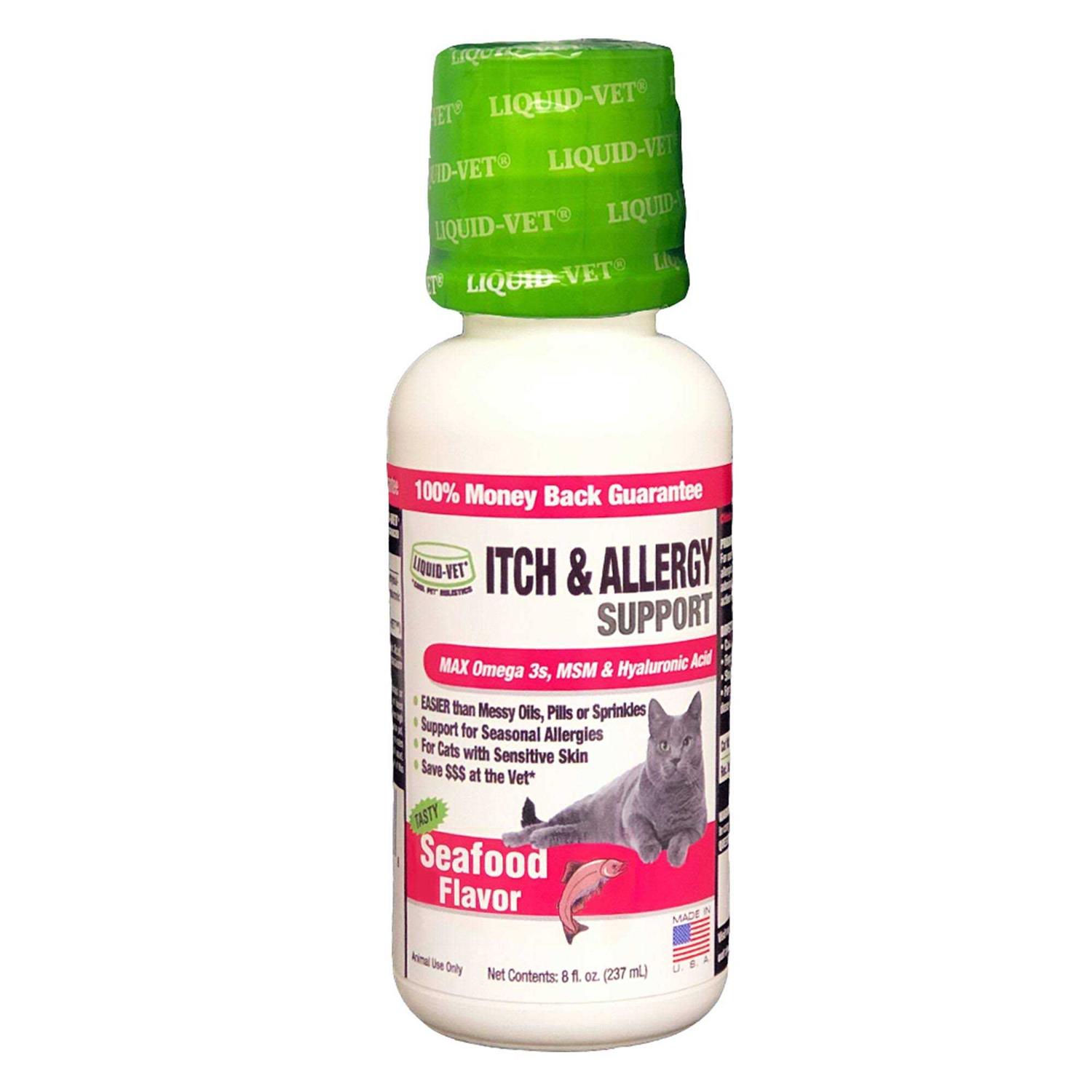 Liquid-Vet by Cool PET Holistics Feline Itch & Allergy Advanced Formula - Healthber