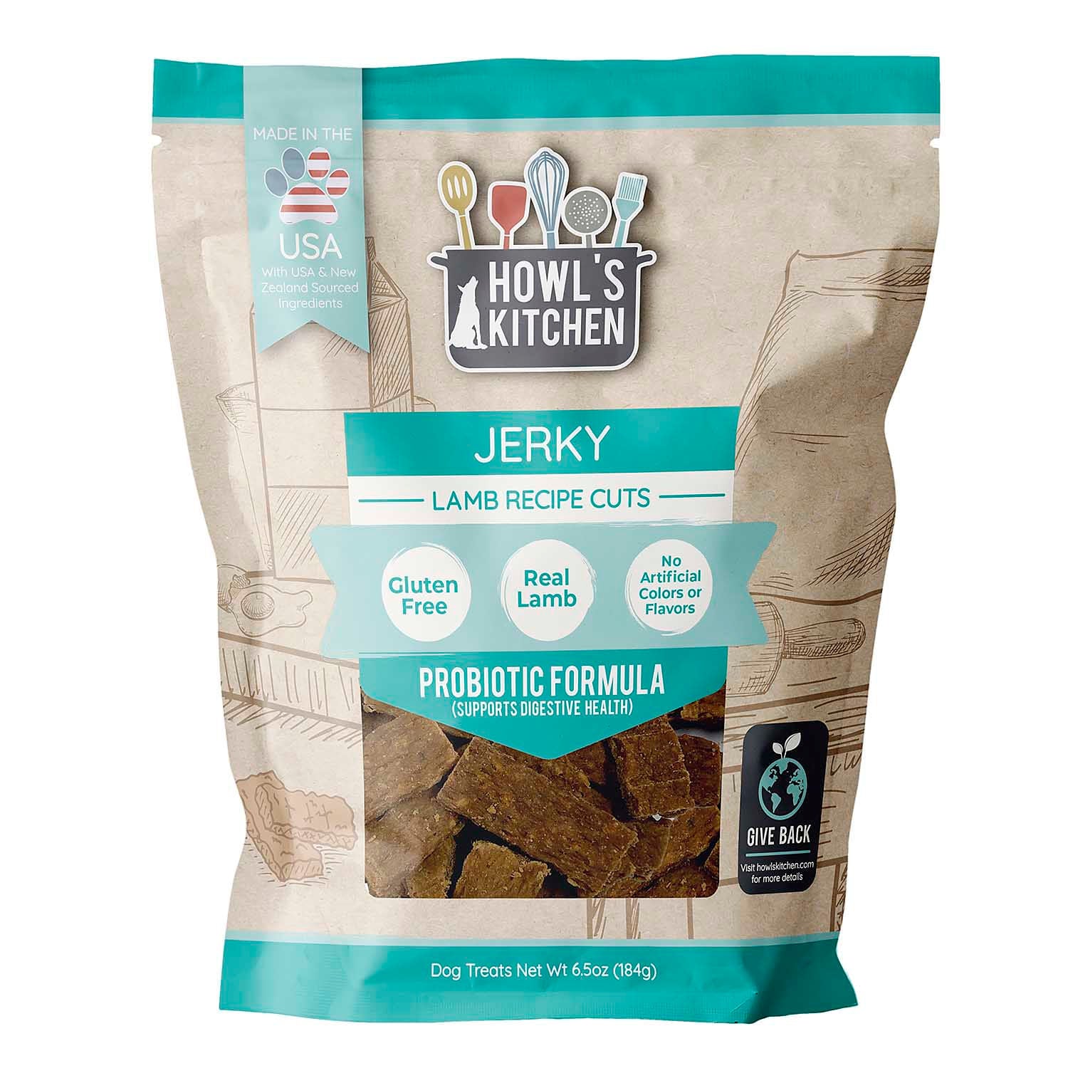 Howl's Kitchen Jerky Lamb Cuts - Healthber