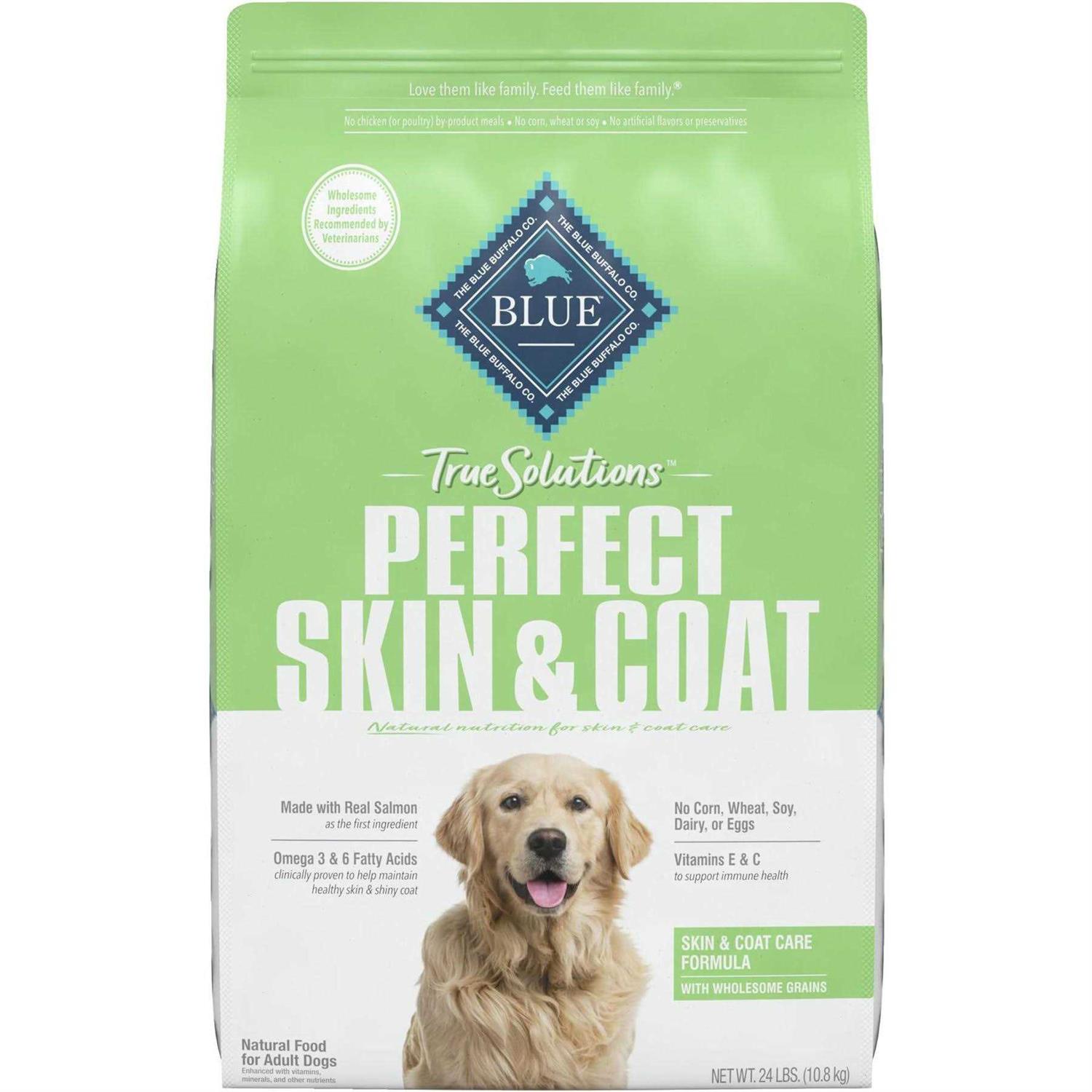 Blue Buffalo True Solutions Perfect Skin & Coat Dog Food - Healthber