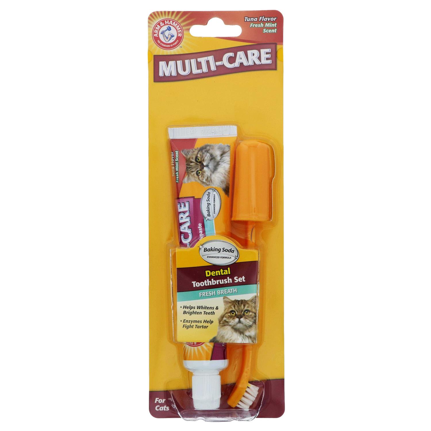 Arm & Hammer Complete Care Cat Dental Kit - Healthber