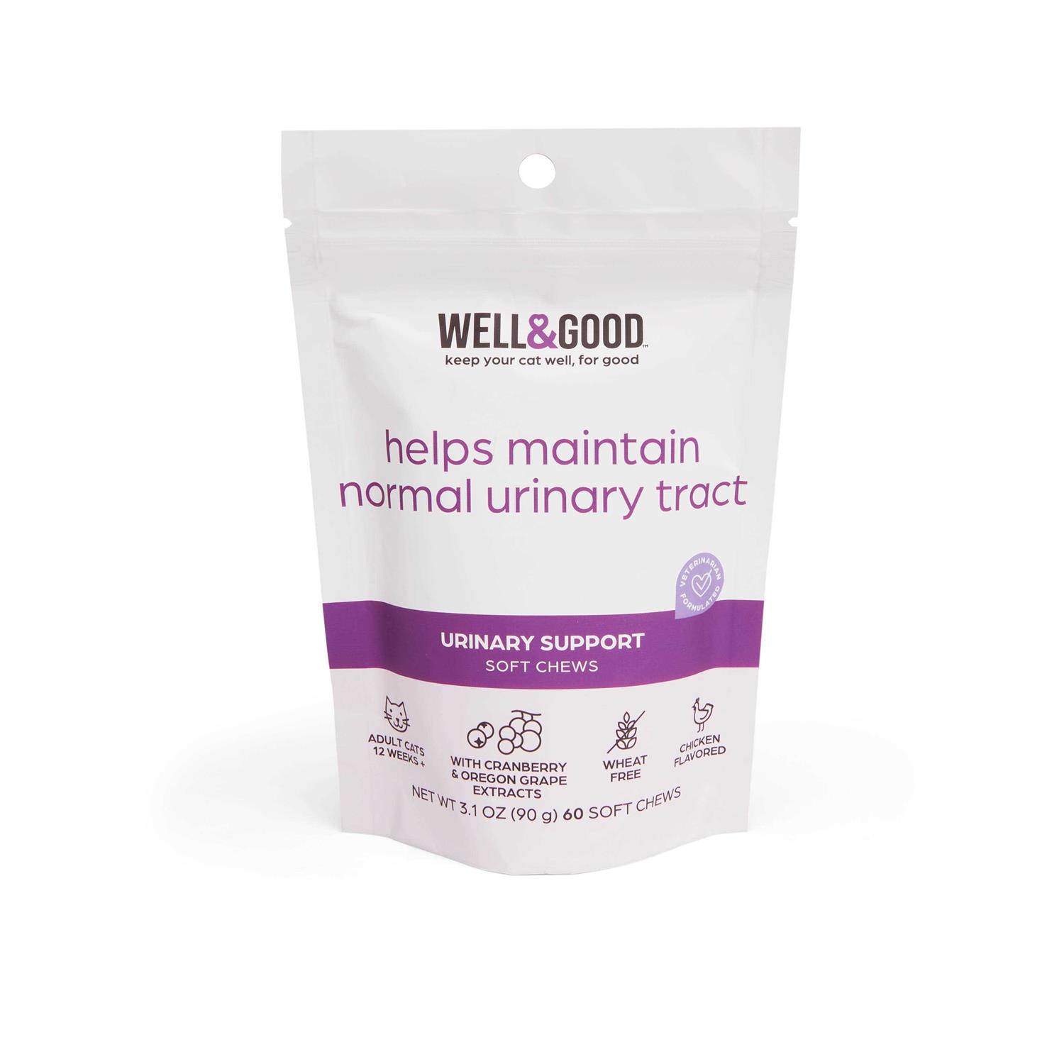 Well & Good Cat Urinary Support Soft Chews - Healthber