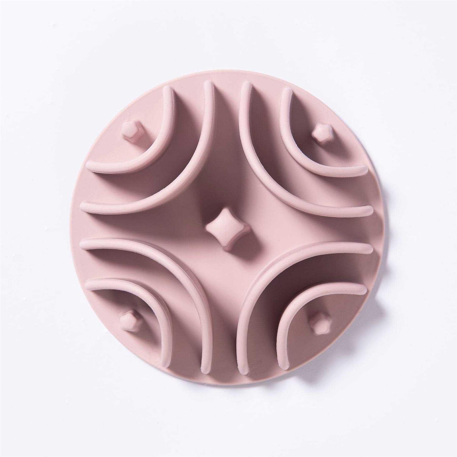 AWOO Good Vibes Silicone Bowl Insert Dog Feeding Mat - Healthber