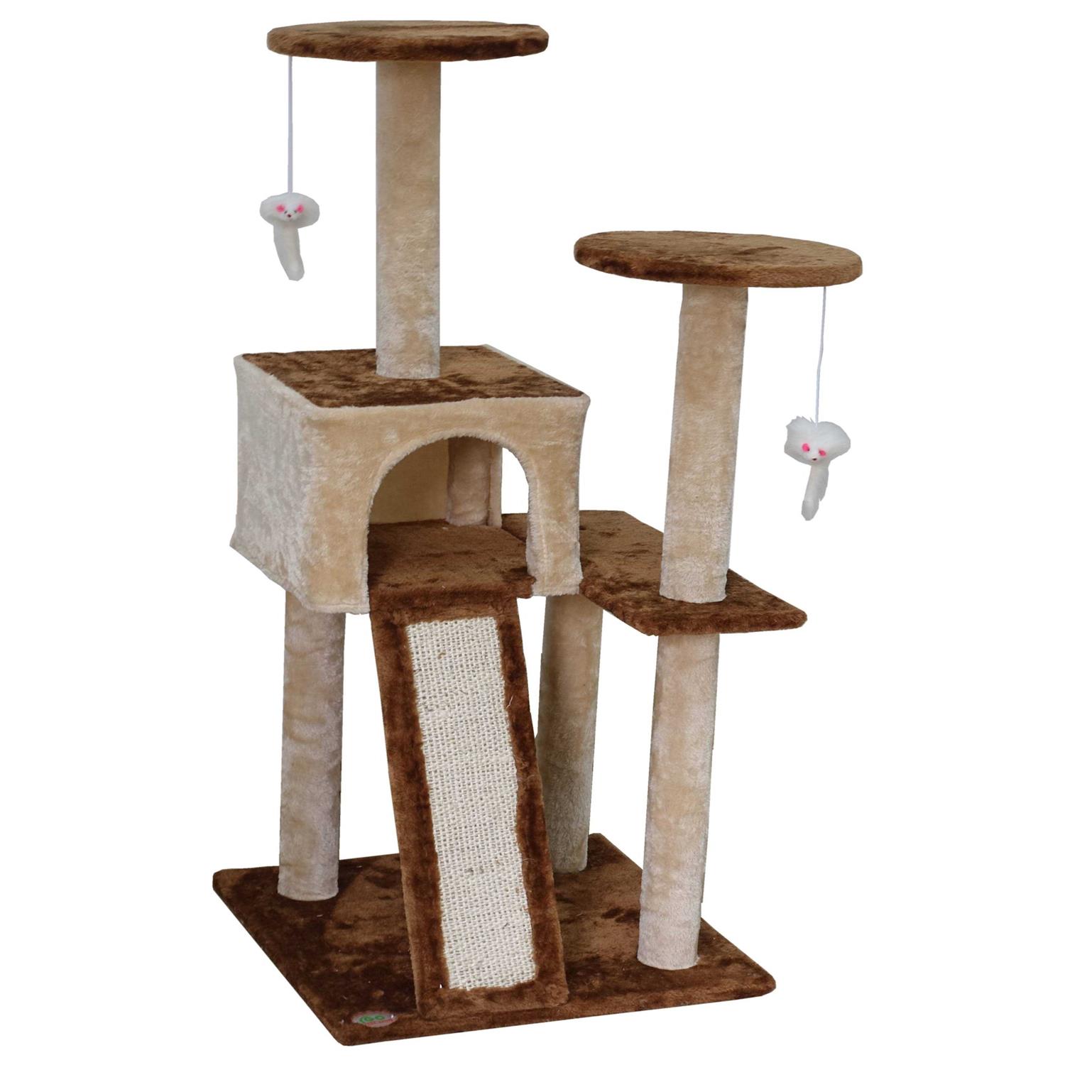Go Pet Club 44 in. Kitten Cat Tree - Healthber