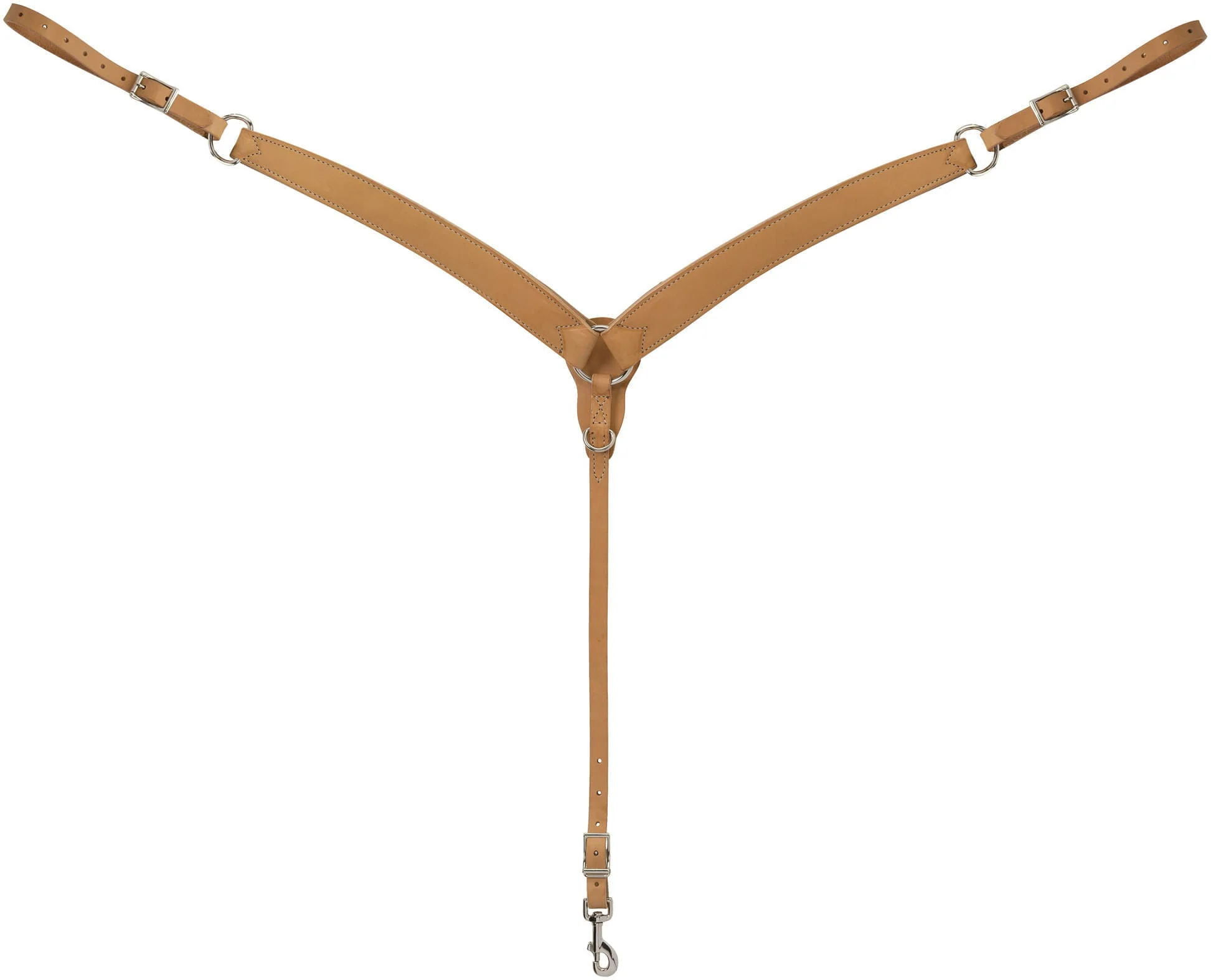 Weaver Turquoise Cross Skirting Leather Breast Collar - Healthber