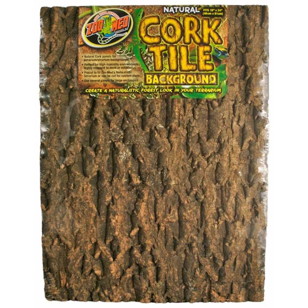 Zoo Med Natural Cork Tile Background - Healthber