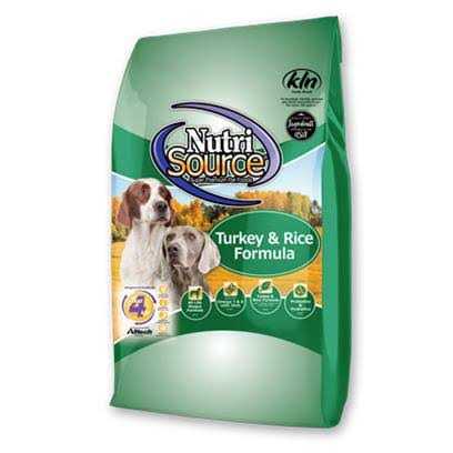 NutriSource Turkey & Rice Dry Dog Food - Healthber