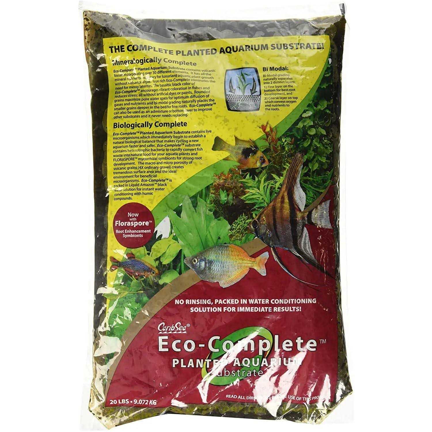 CaribSea Eco Complete Planted Aquarium Substrate - Healthber