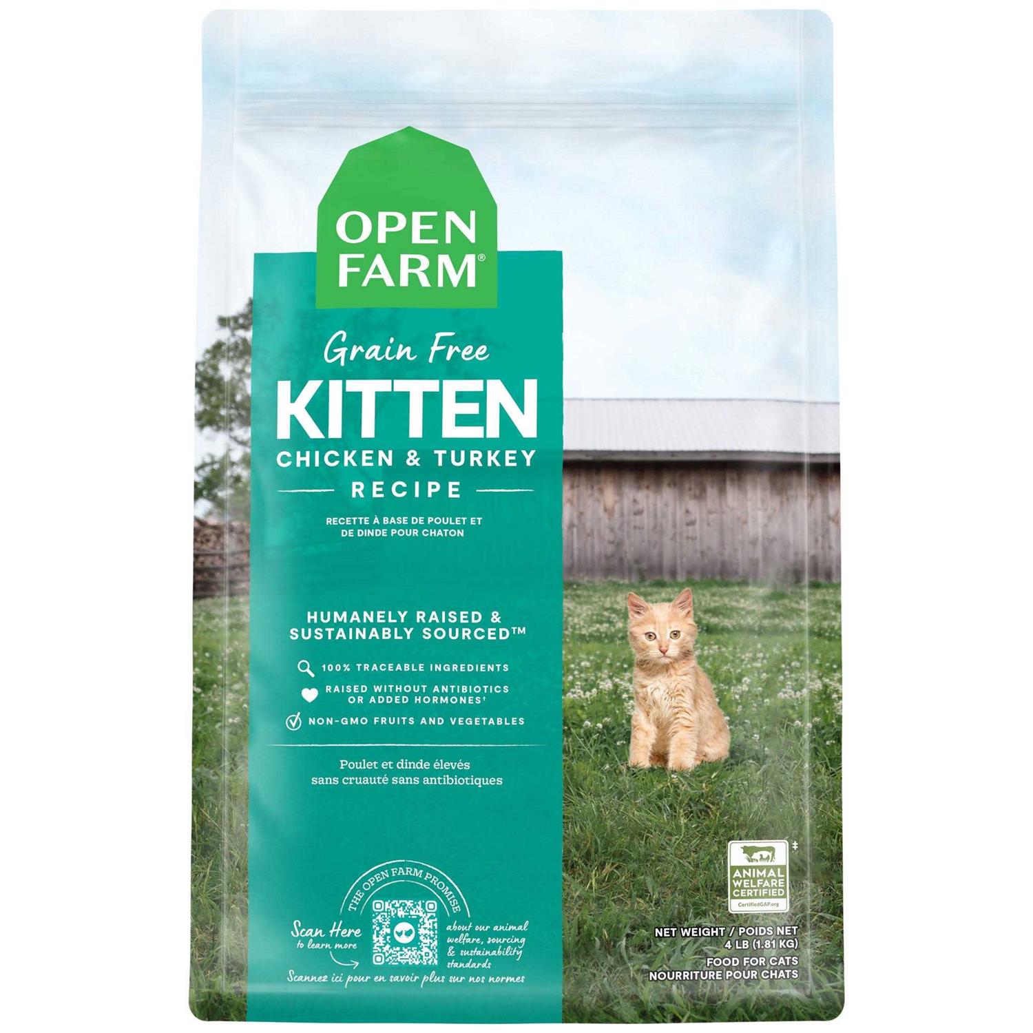 Open Farm Grain Free Kitten Recipe - Healthber