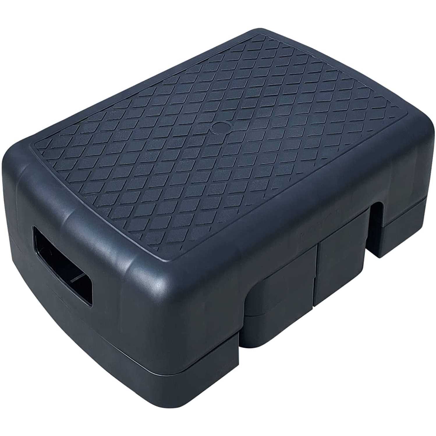 KOVOT Indoor & Outdoor Mobility Step Measures 17 L x 11.5 W x 4 H & Lightweight - Healthber