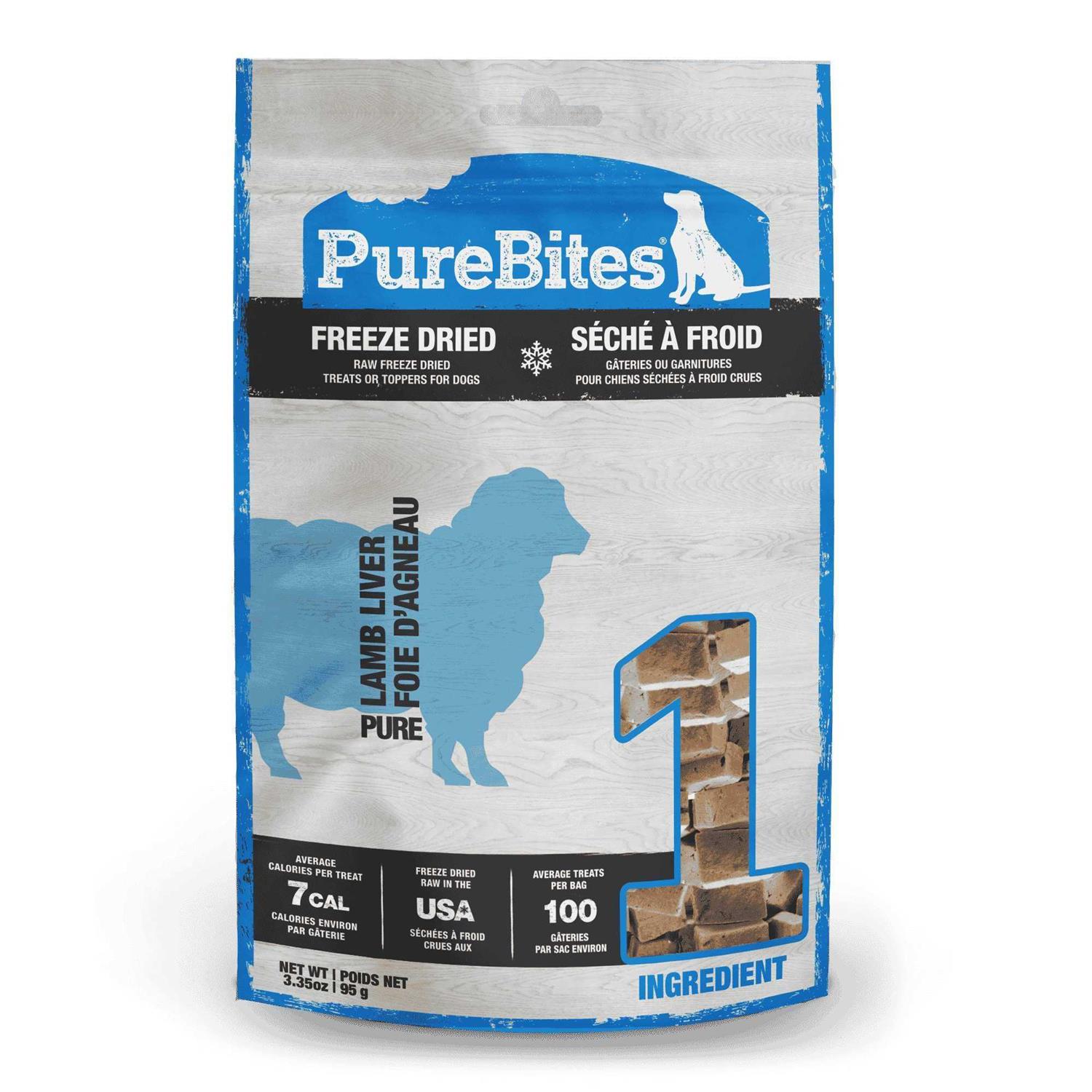 PureBites Freeze Dried Lamb Dog Treats - Healthber